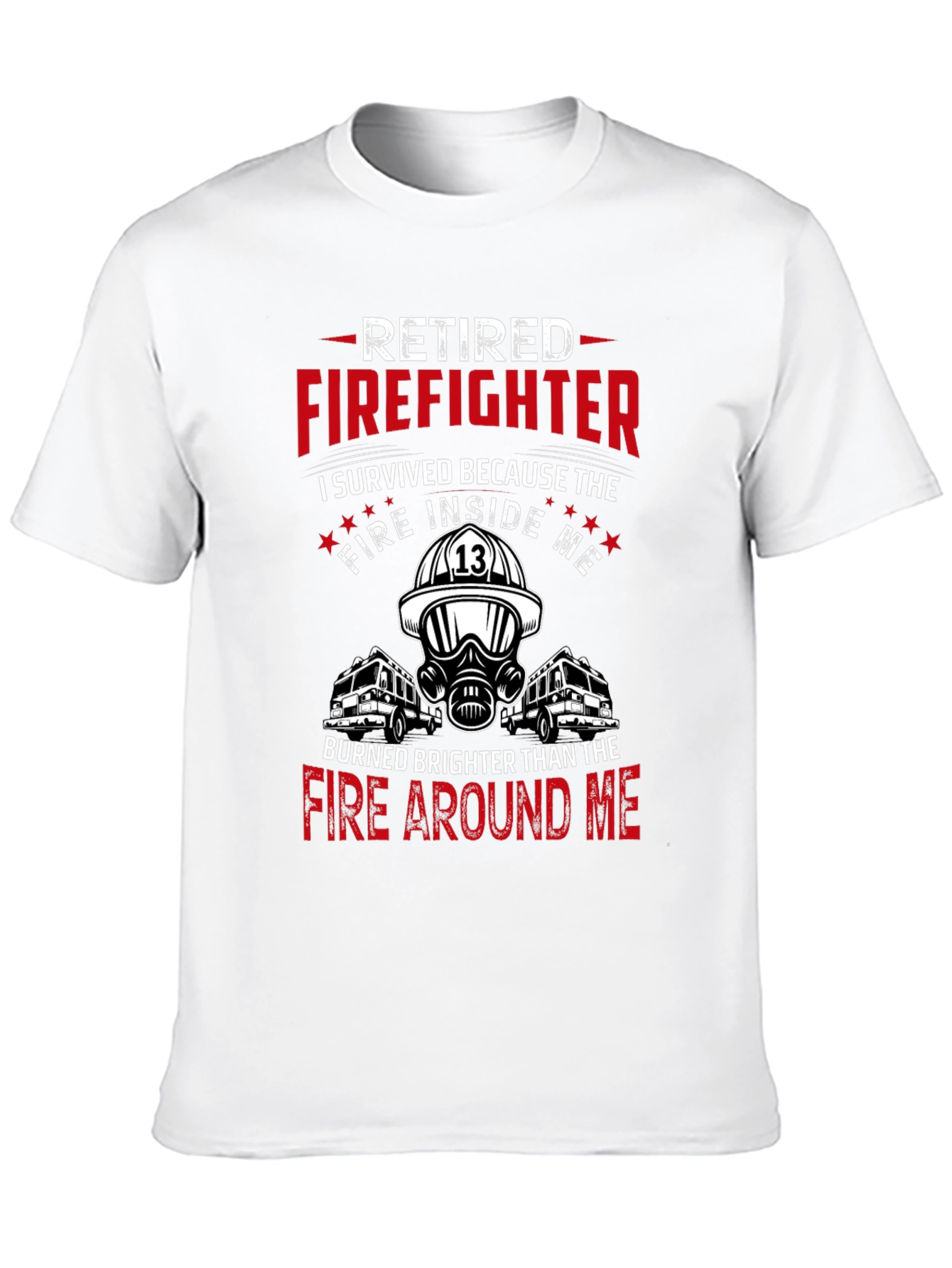 Retired Firefighter Graphic Tee