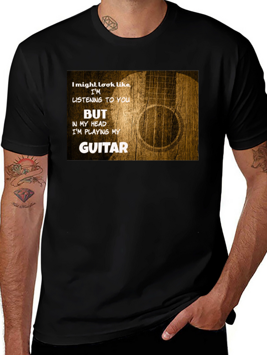 Guitar Player T-Shirt: Im Playing My Guitar