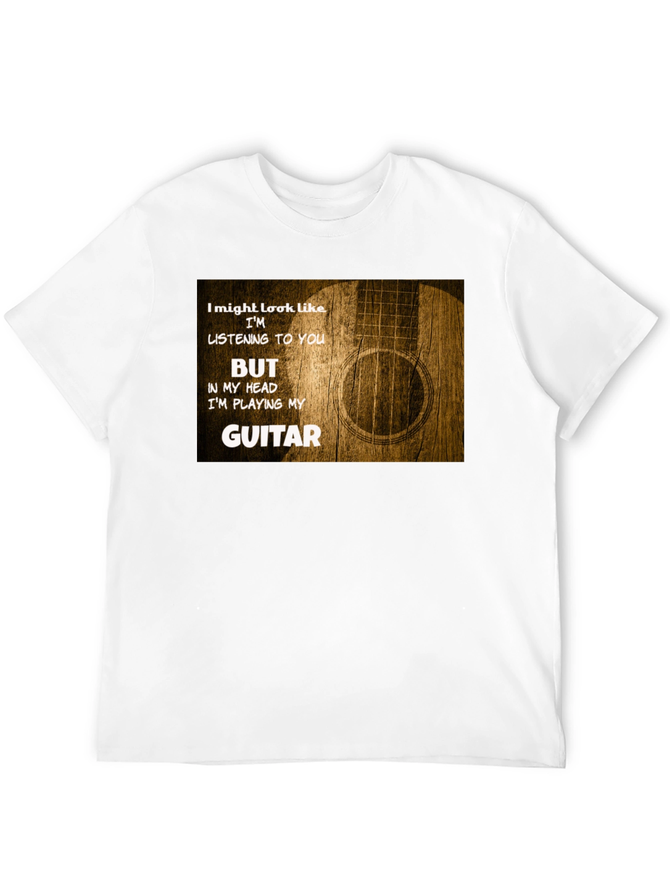 Guitar Player T-Shirt: Im Playing My Guitar