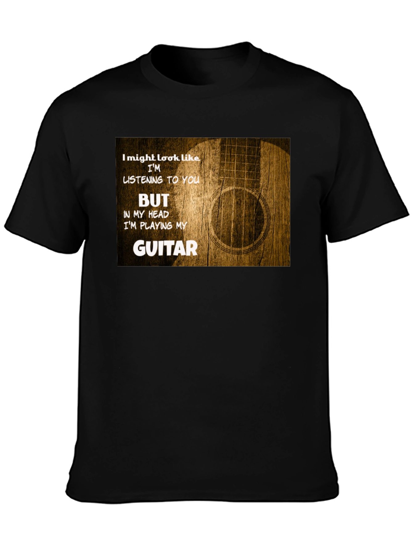 Guitar Player T-Shirt: Im Playing My Guitar