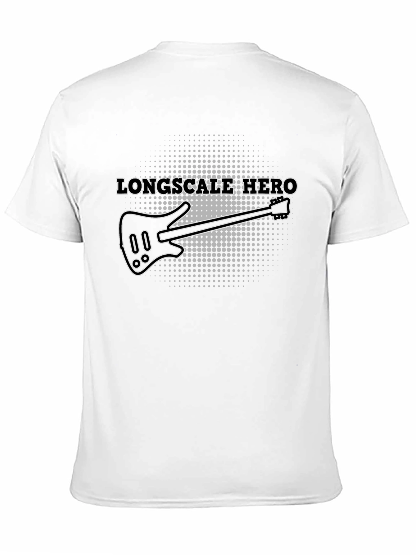Longscale Hero Guitar Player T-Shirt