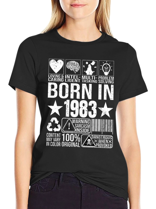 Born In 1983 Funny T-Shirt
