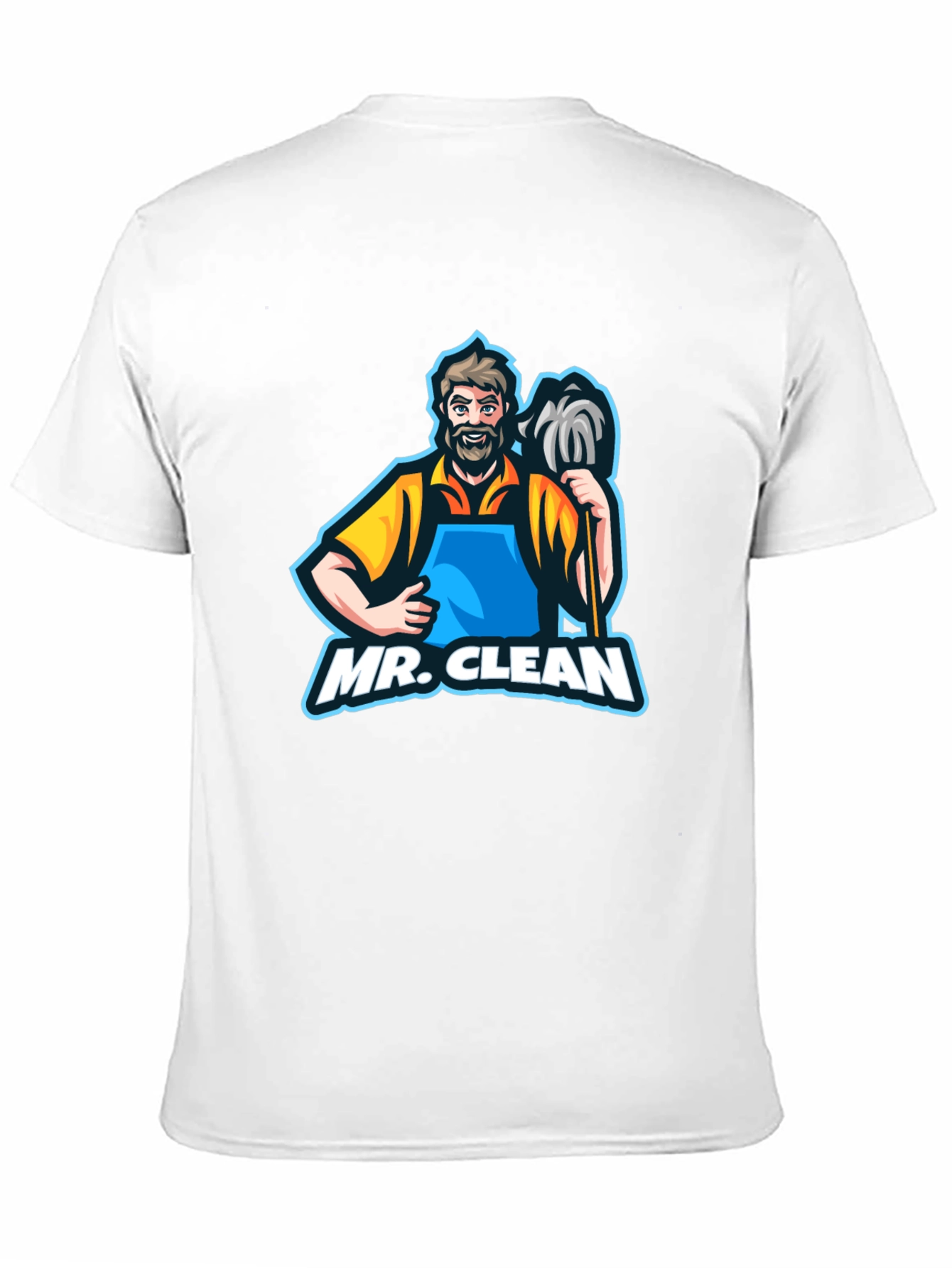 Mr. Clean Graphic T-Shirt - Black