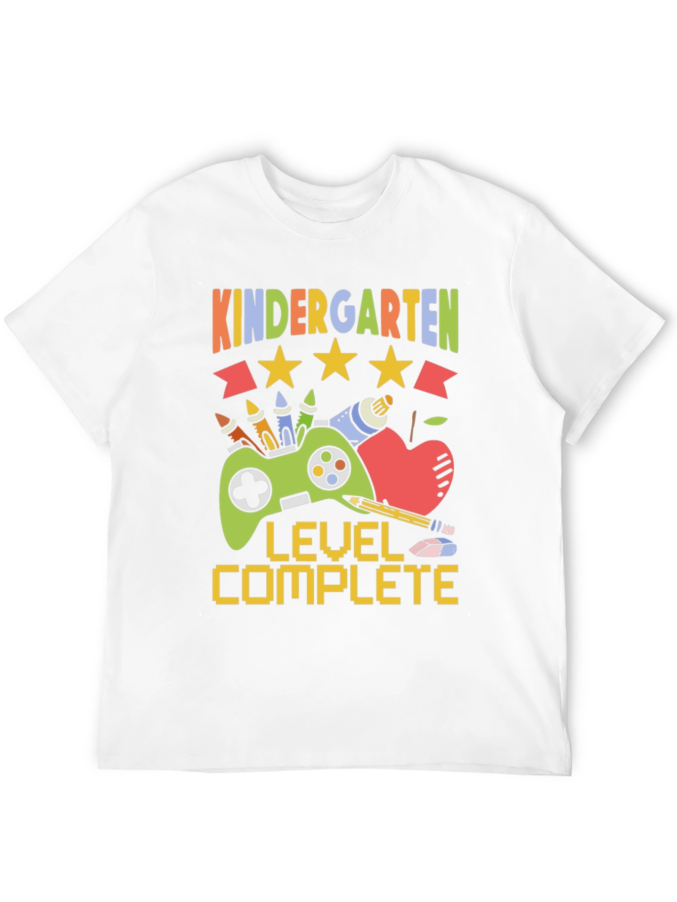 Kindergarten Level Complete Black T-Shirt