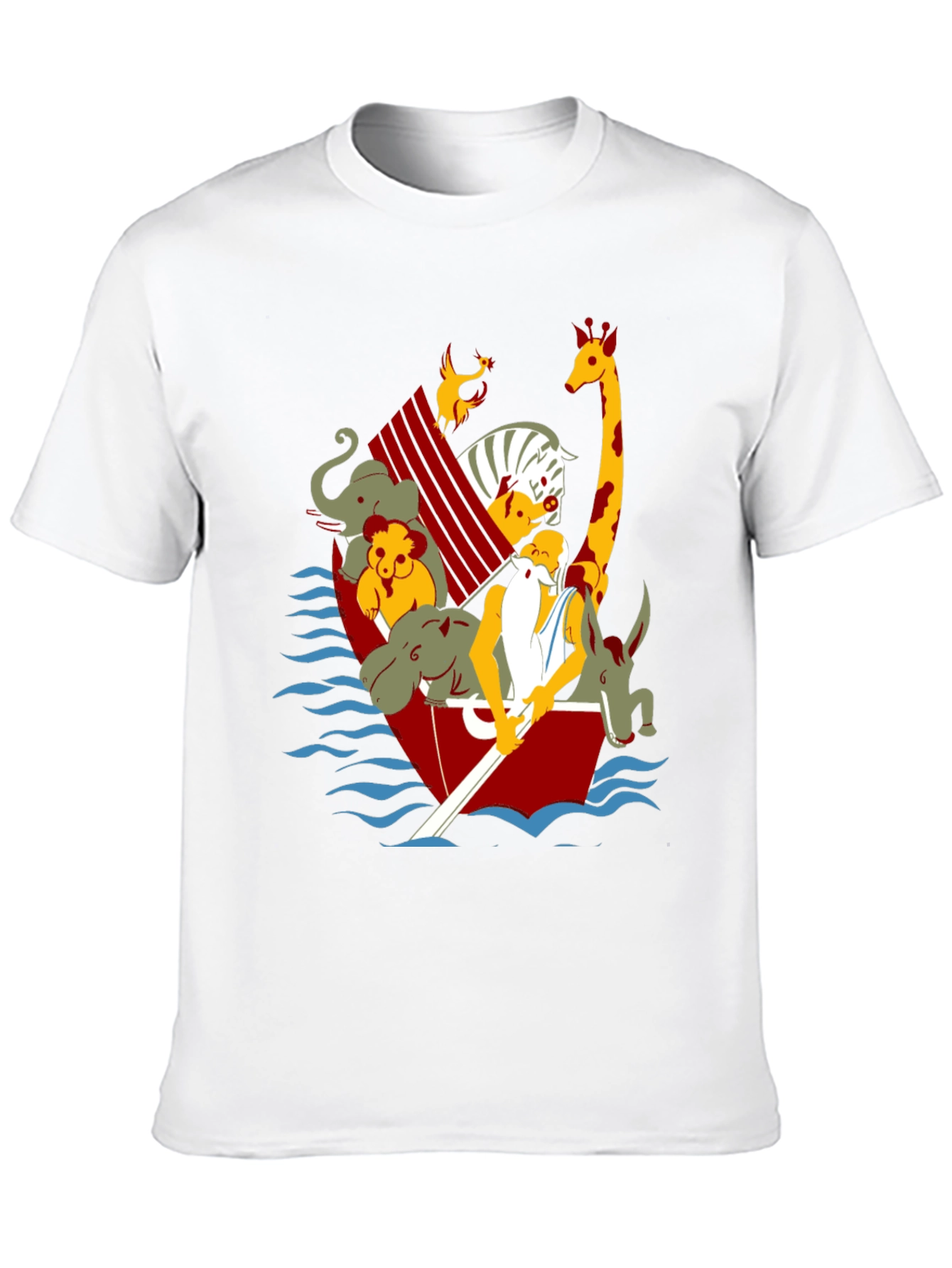 Noahs Ark Graphic Tee - Unisex Black T-Shirt