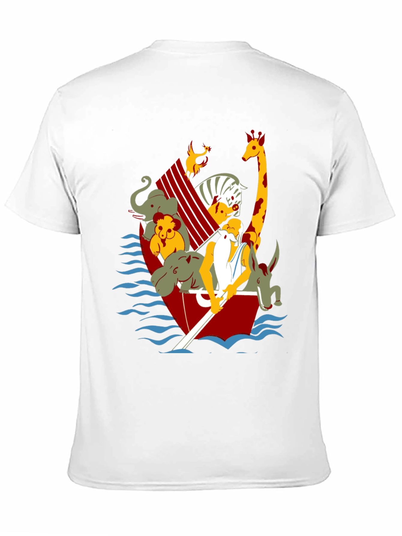 Noahs Ark Graphic Tee - Unisex Black T-Shirt