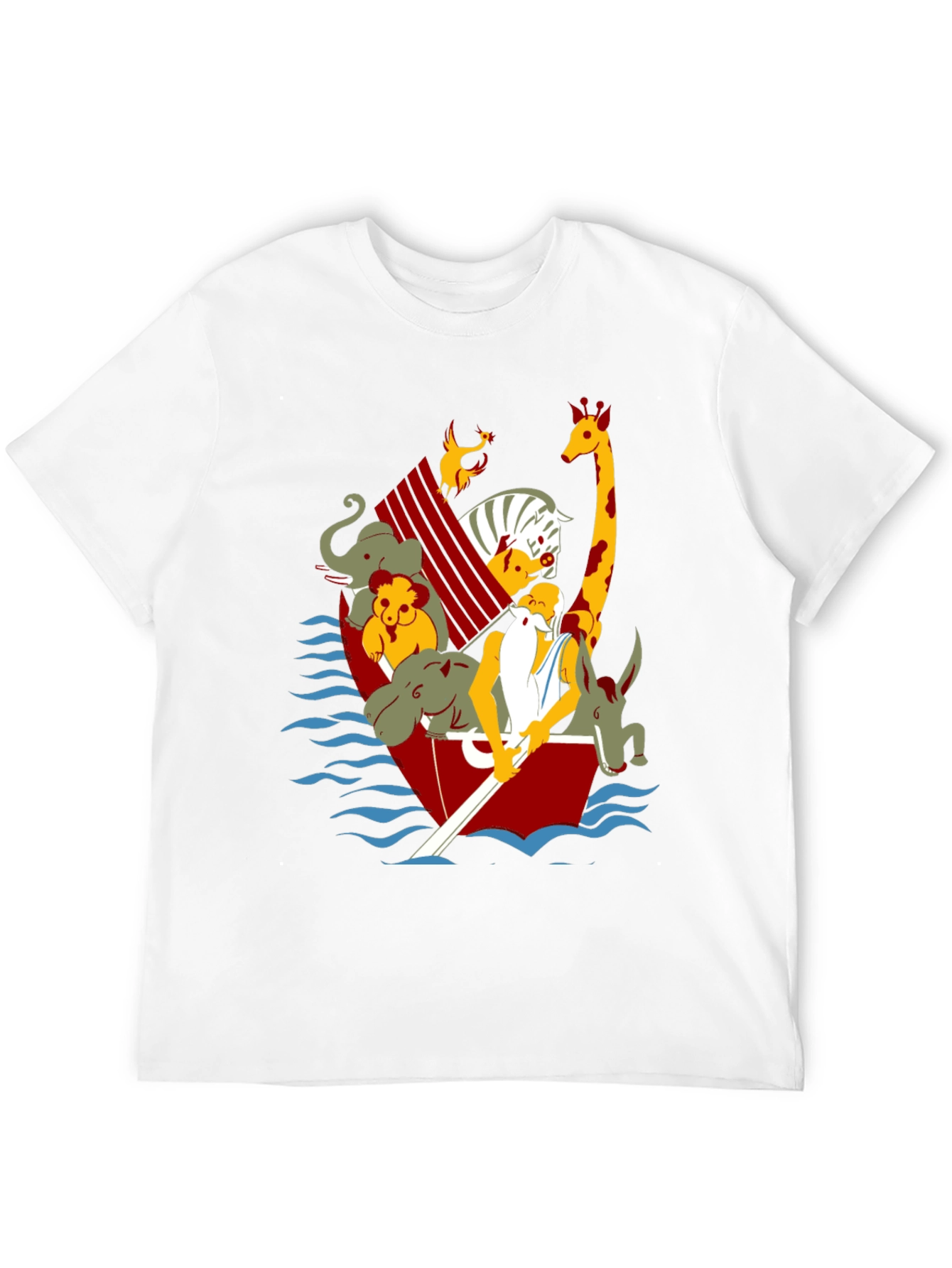 Noahs Ark Graphic Tee - Unisex Black T-Shirt