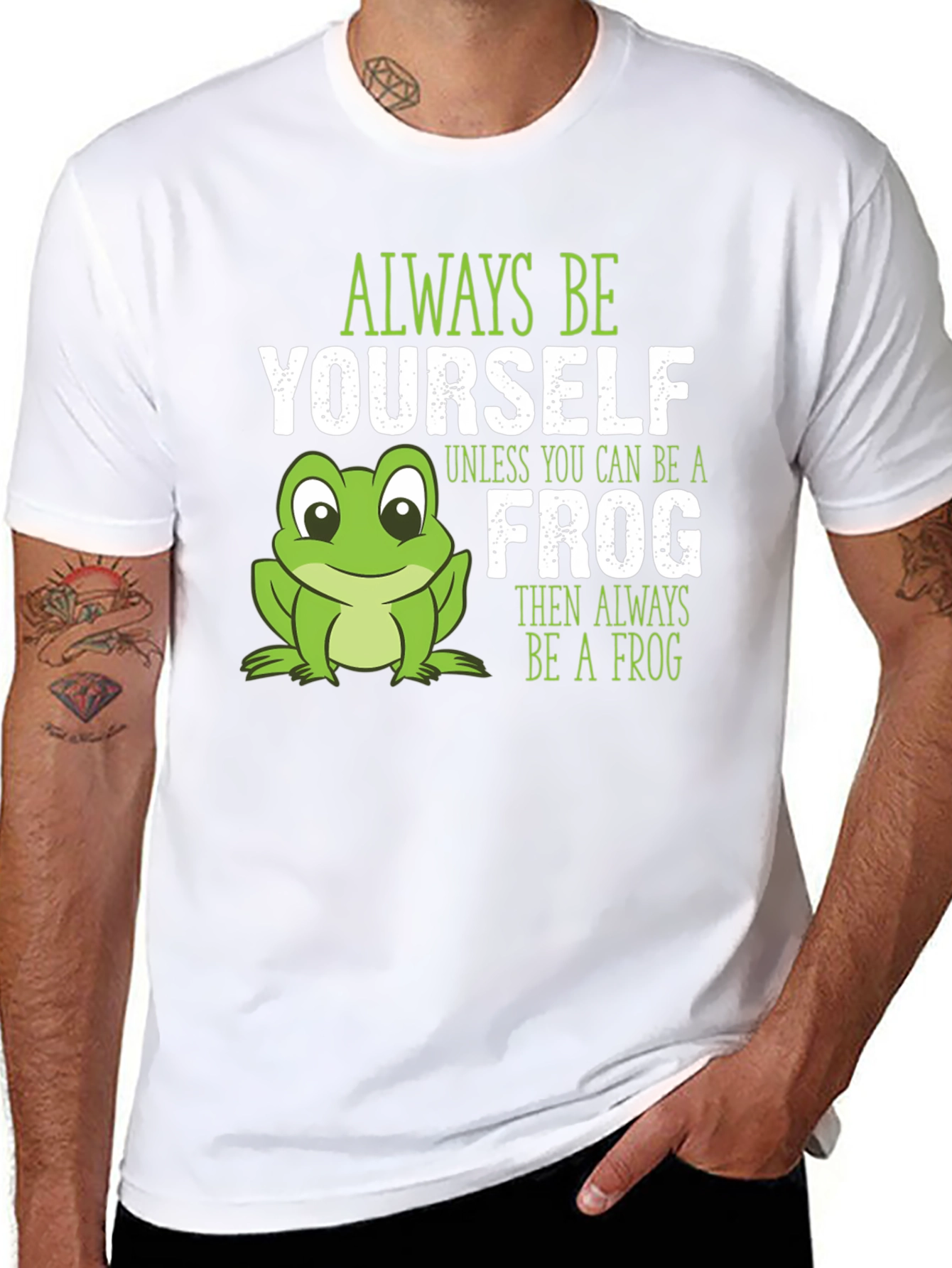 Always Be Yourself Frog T-Shirt