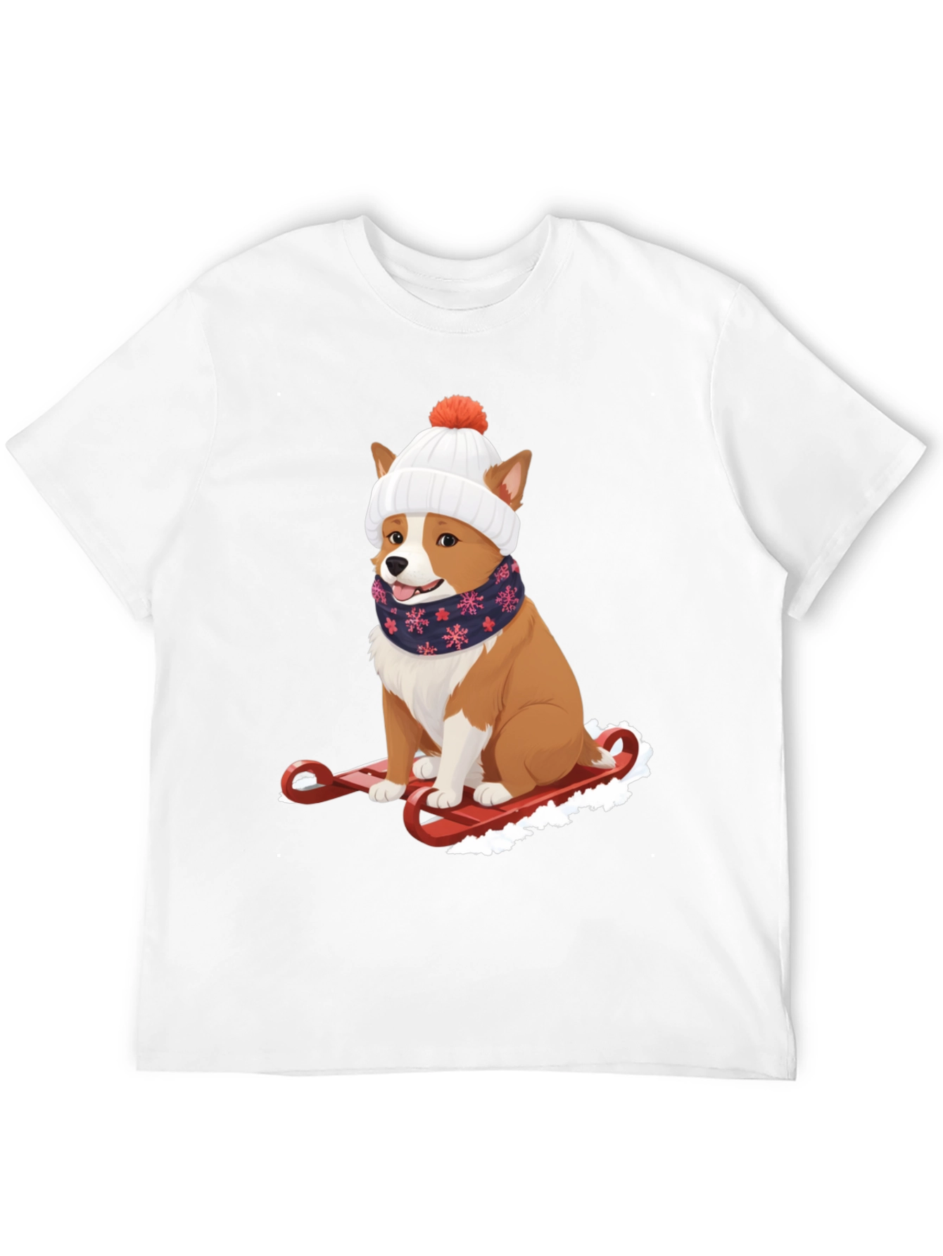 Dog Sledding Winter T-Shirt
