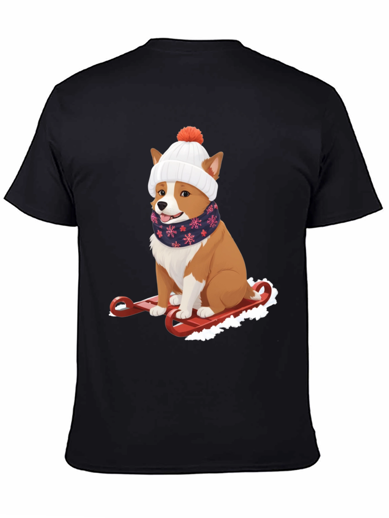 Dog Sledding Winter T-Shirt