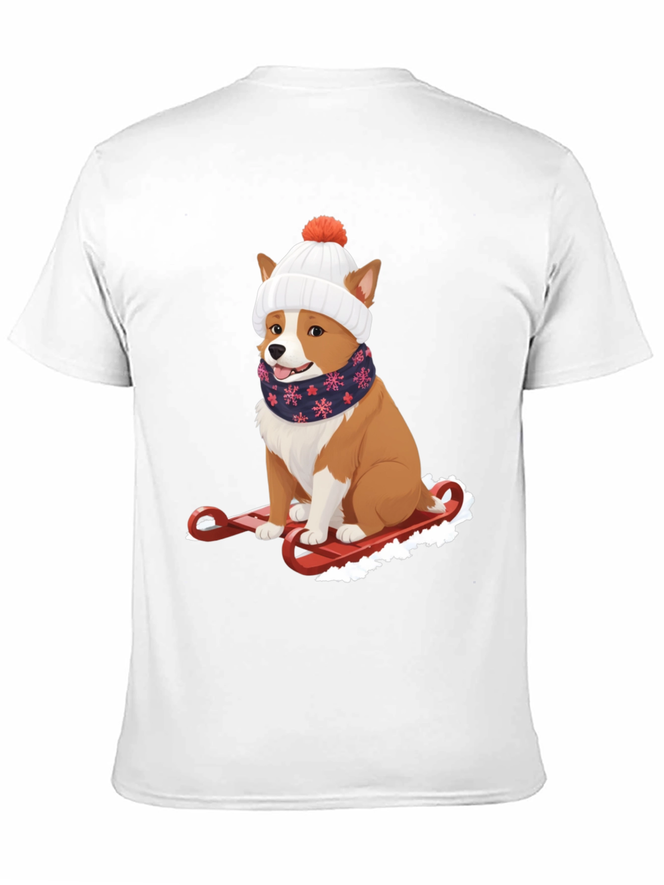 Dog Sledding Winter T-Shirt