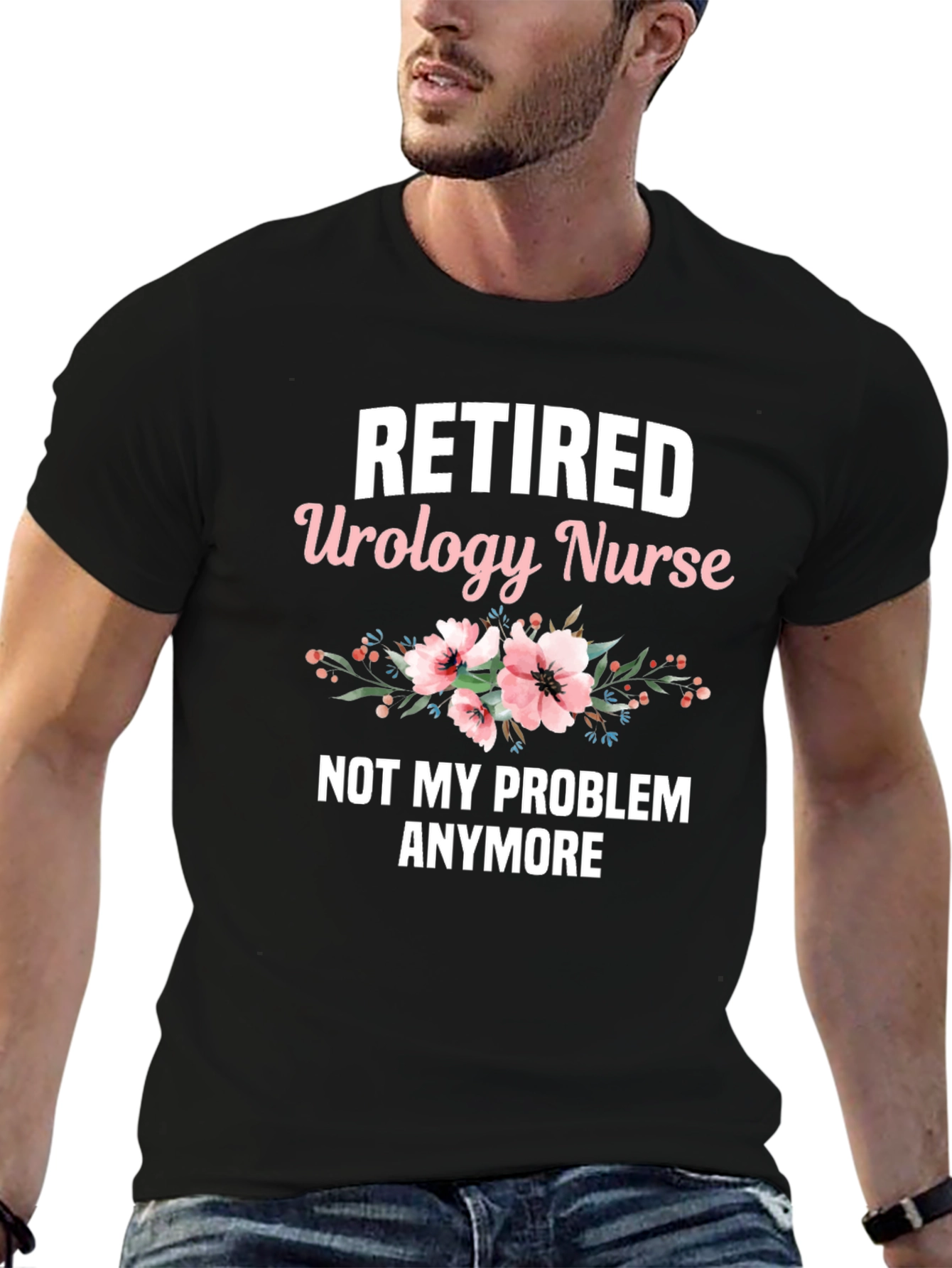 Retired Urology Nurse Graphic T-Shirt