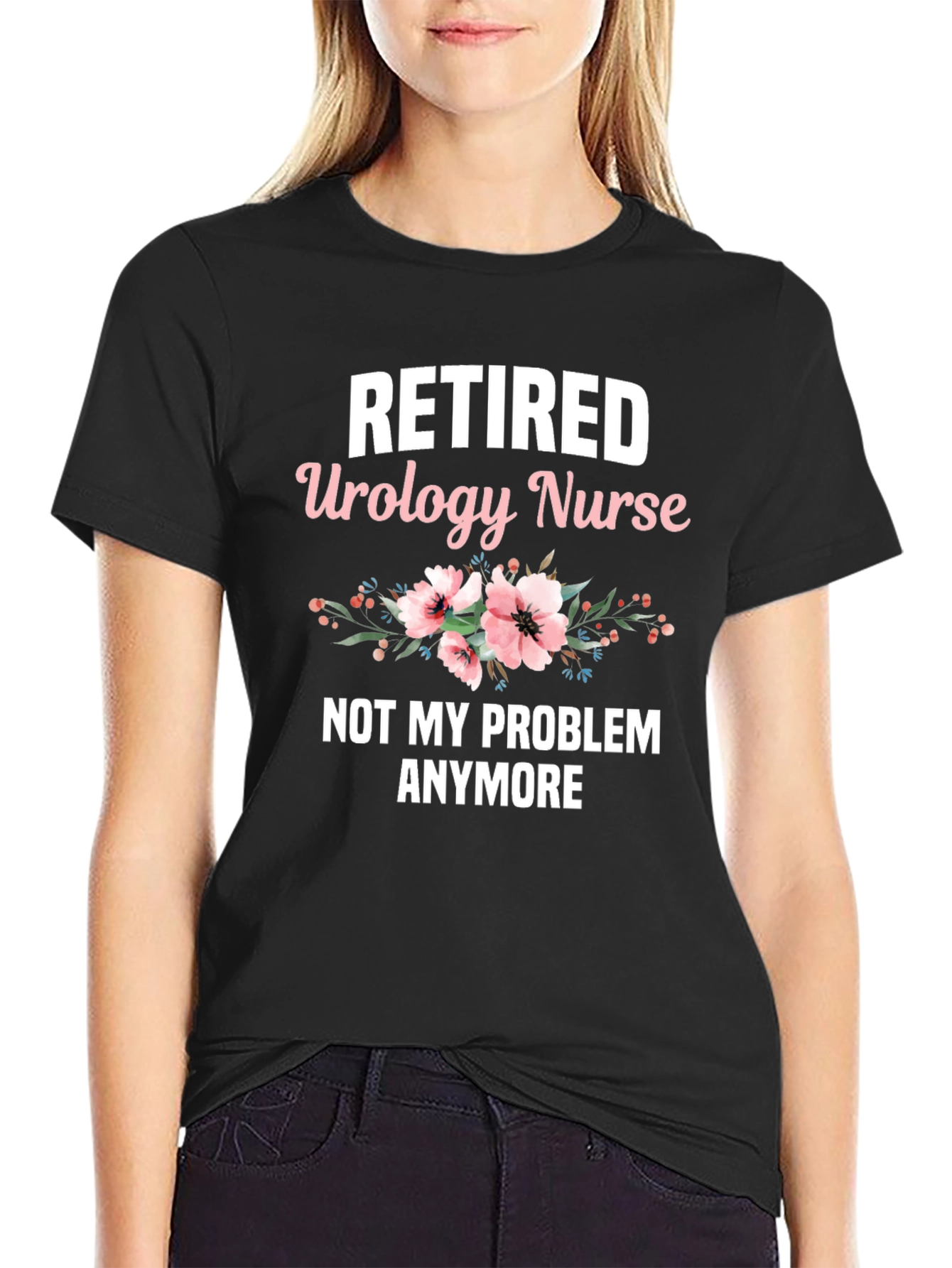 Retired Urology Nurse Graphic T-Shirt
