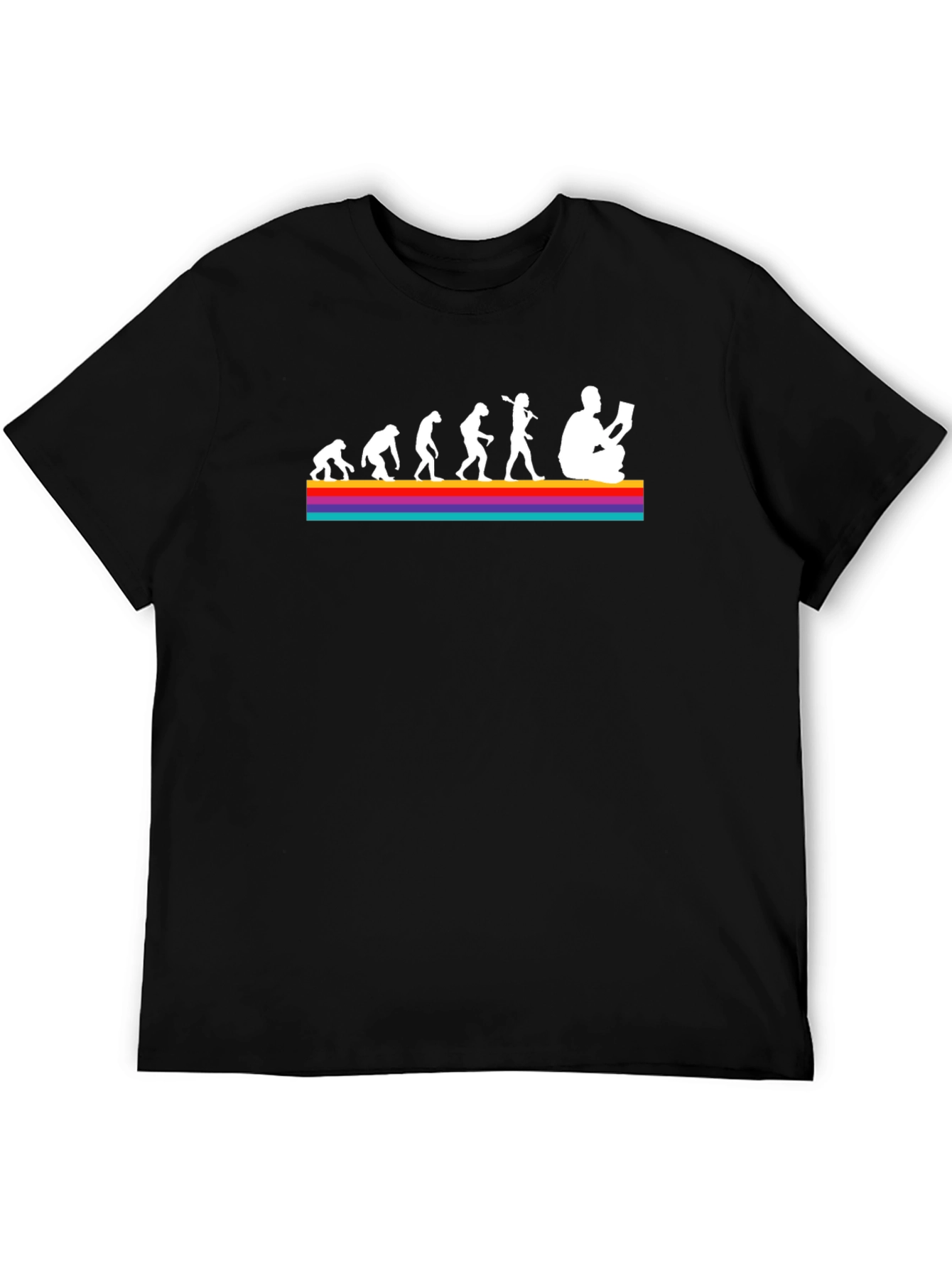 Evolution of Reading Graphic T-Shirt