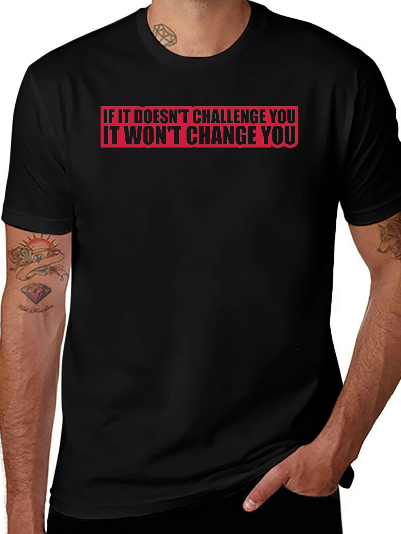 Challenge Changes You Graphic Tee