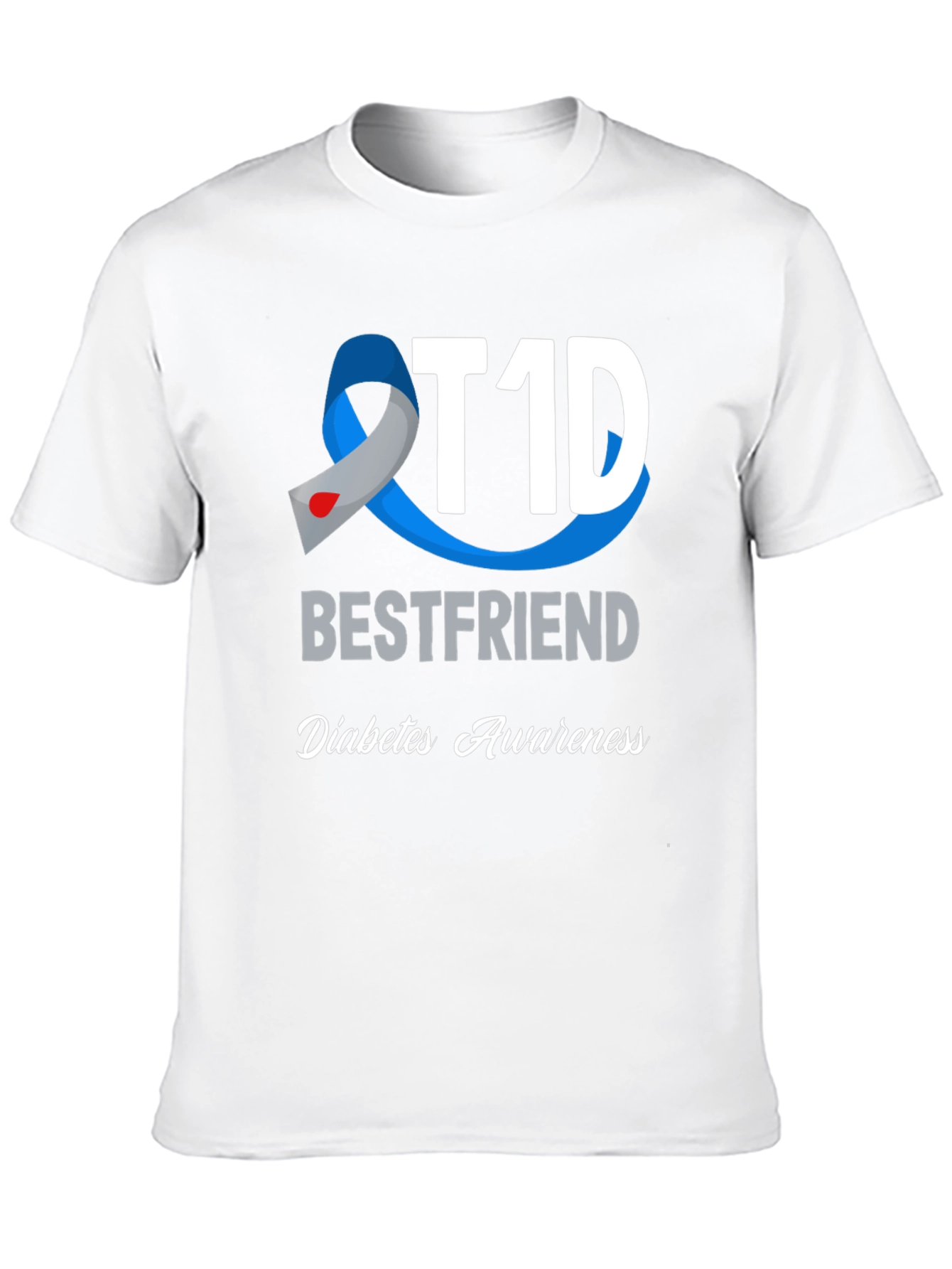 T1D Bestfriend Diabetes Awareness T-Shirt