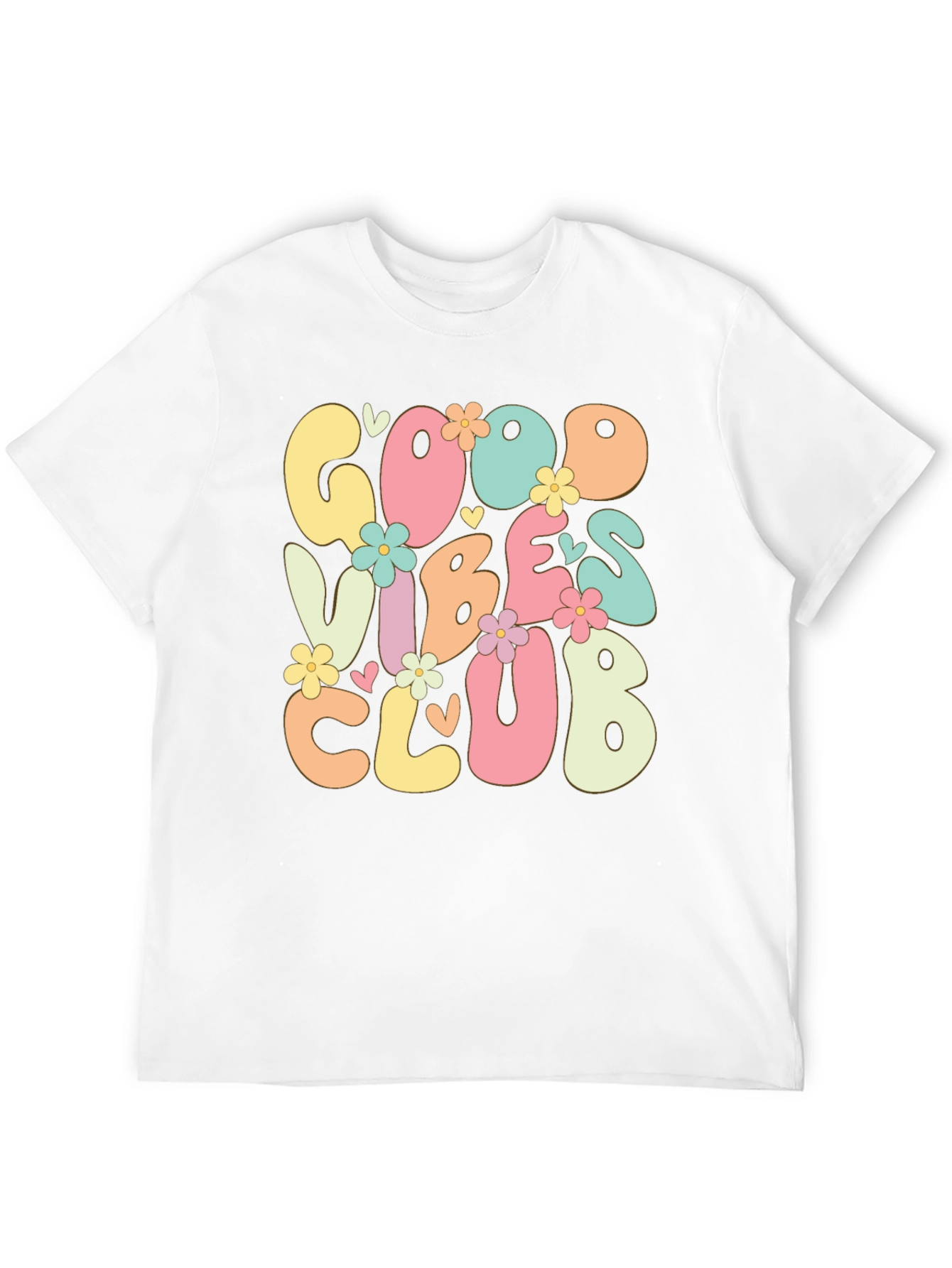 Good Vibes Club Graphic T-Shirt
