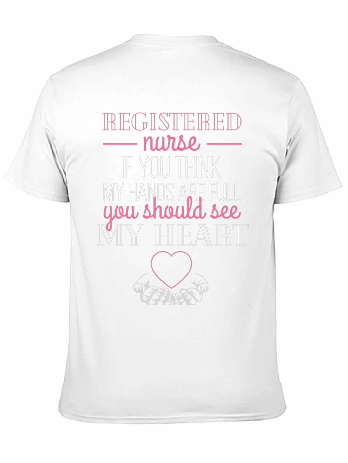 Registered Nurse Heart Graphic Tee