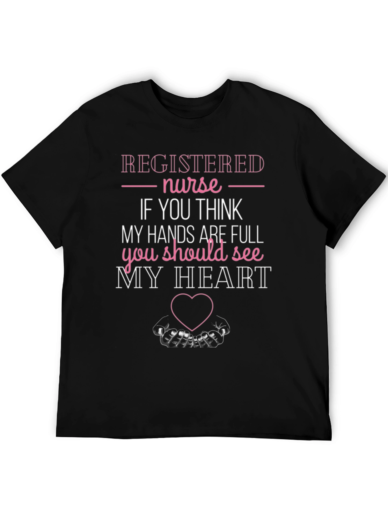 Registered Nurse Heart Graphic Tee