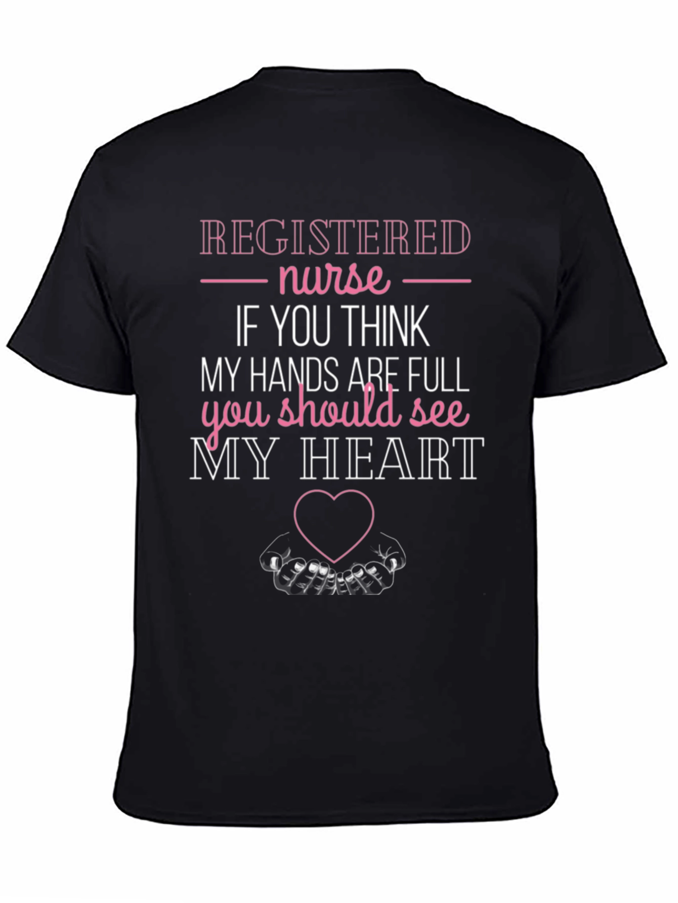 Registered Nurse Heart Graphic Tee