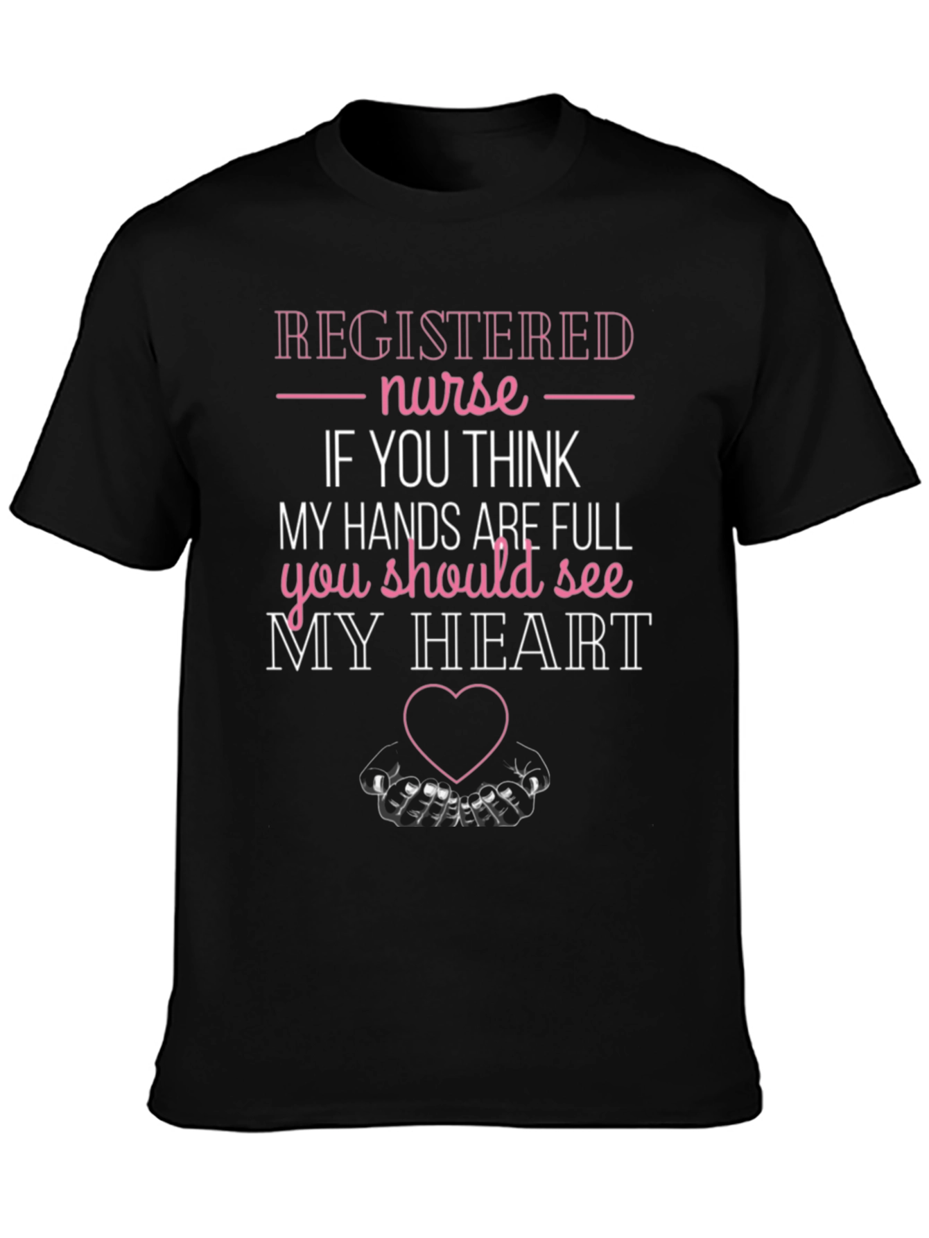 Registered Nurse Heart Graphic Tee