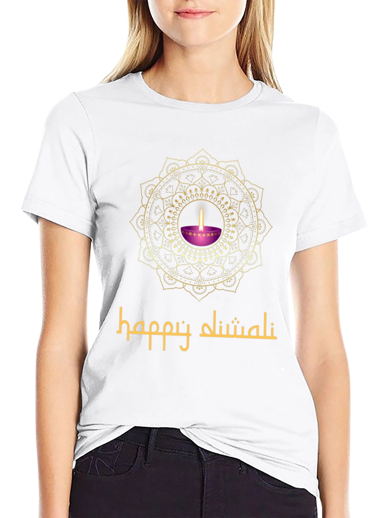 Happy Diwali T-Shirt - Festive Celebration