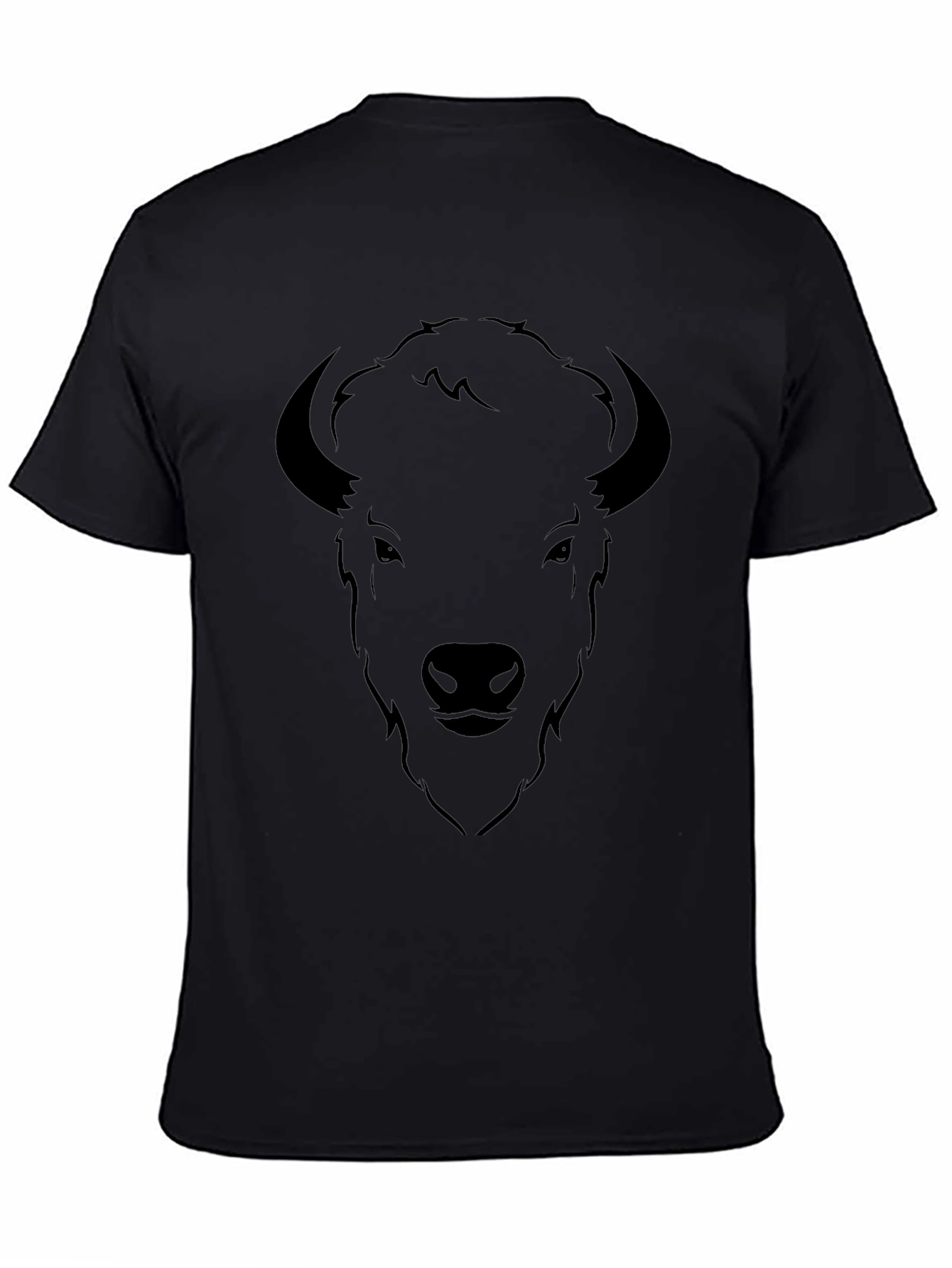 Black Buffalo Graphic Tee - Mens Short Sleeve