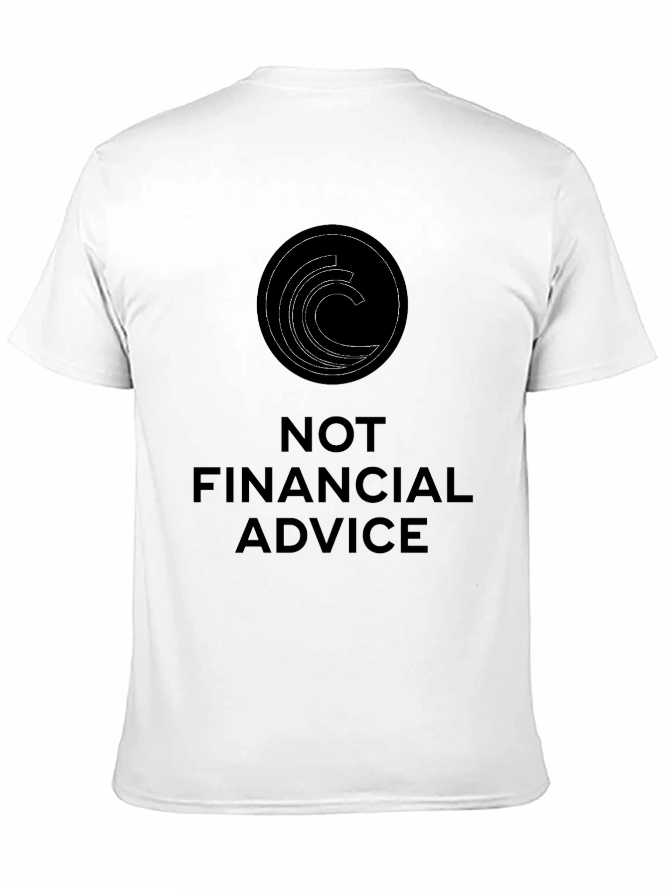 Not Financial Advice Black T-Shirt