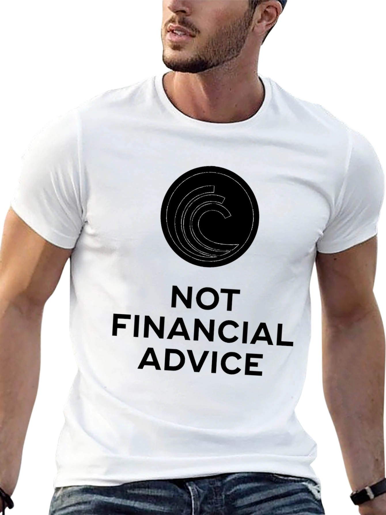 Not Financial Advice Black T-Shirt