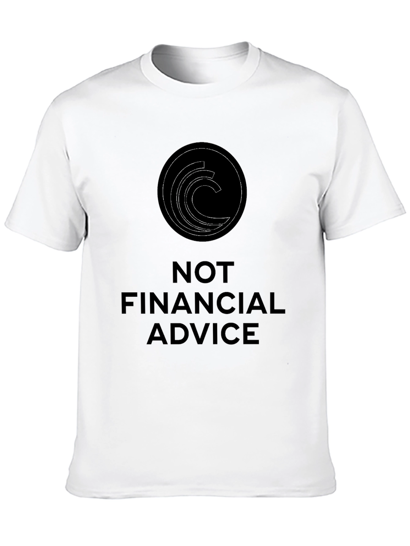 Not Financial Advice Black T-Shirt