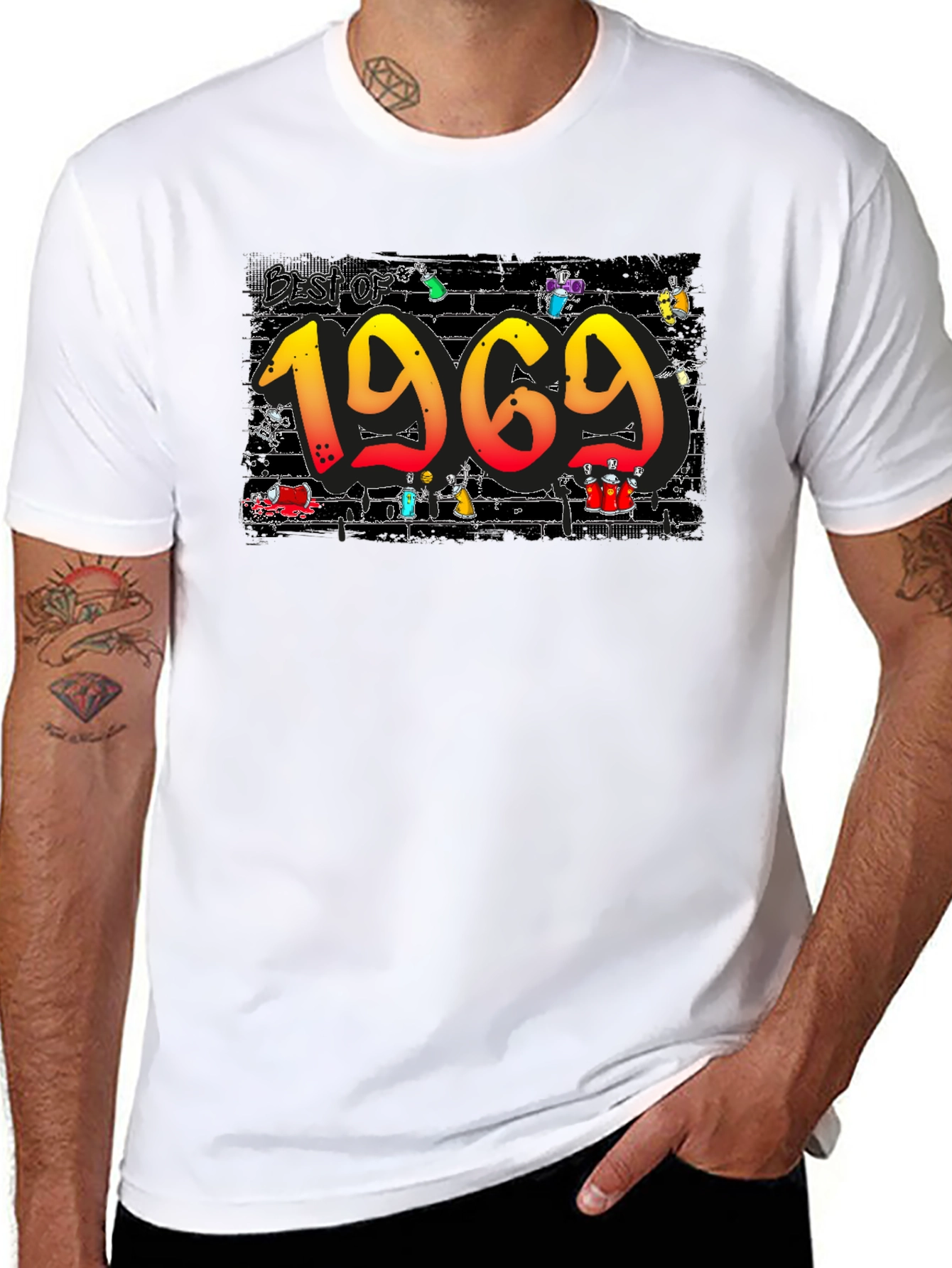 Best of 1969 Graphic Tee - Retro Style