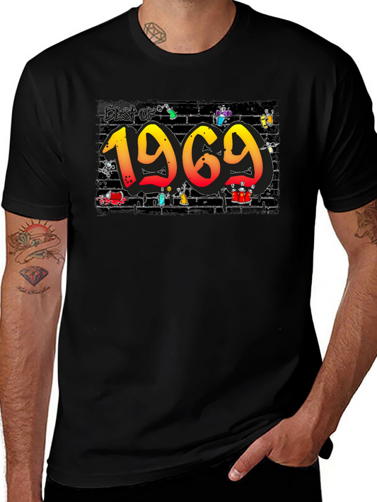 Best of 1969 Graphic Tee - Retro Style