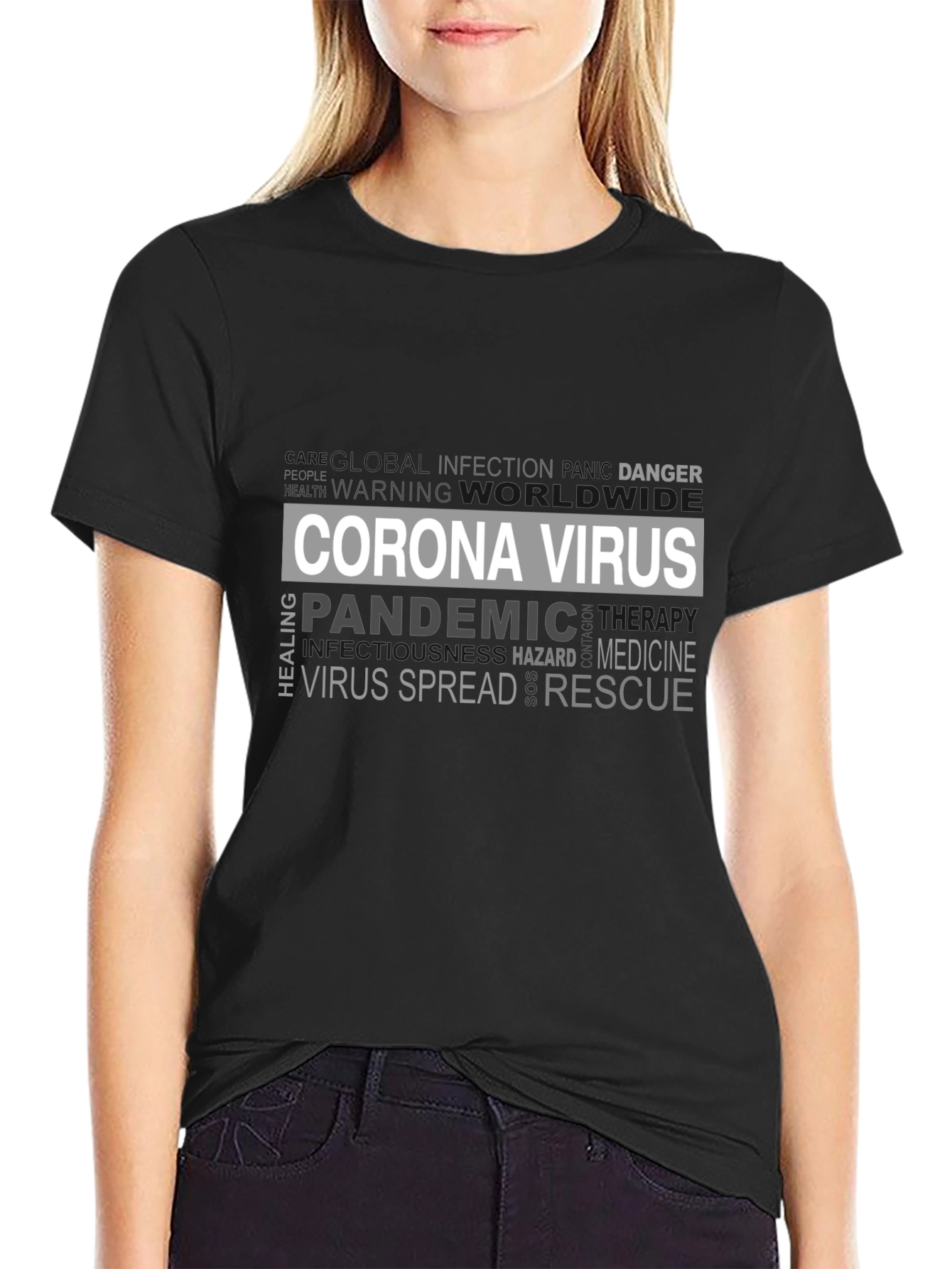 Corona Virus Pandemic Awareness T-Shirt