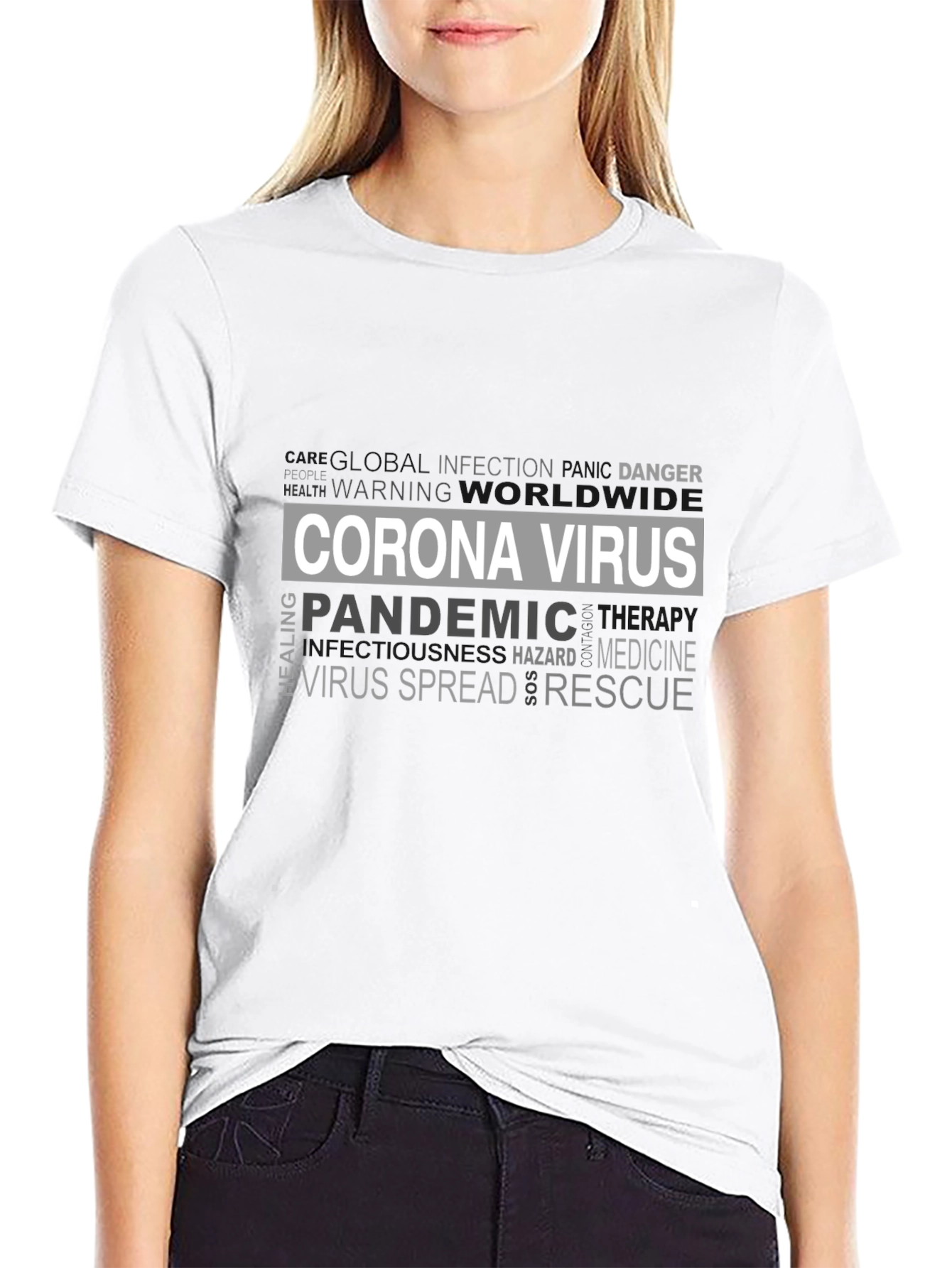 Corona Virus Pandemic Awareness T-Shirt