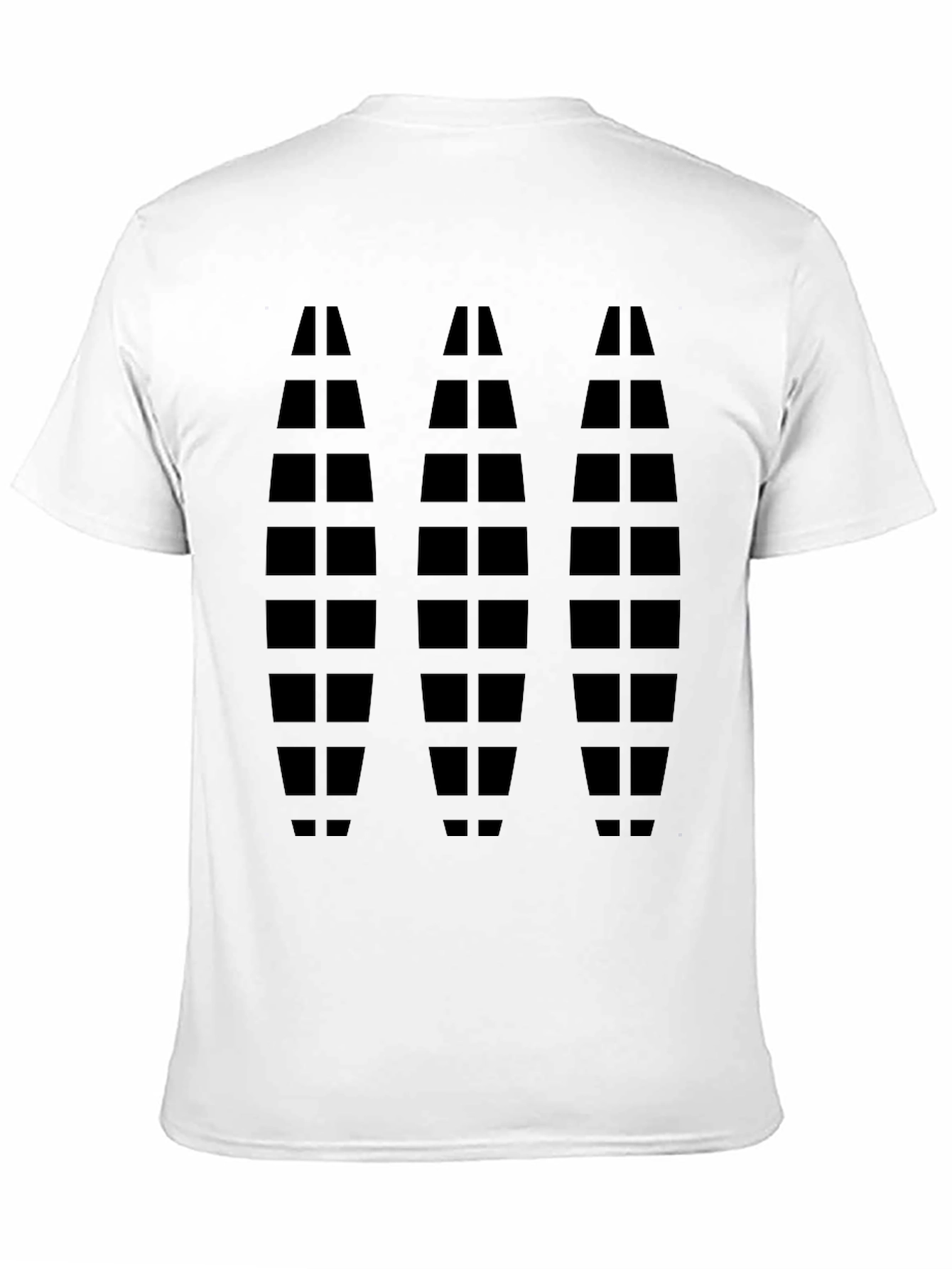 Geometric Tower Block Tee - Urban Style