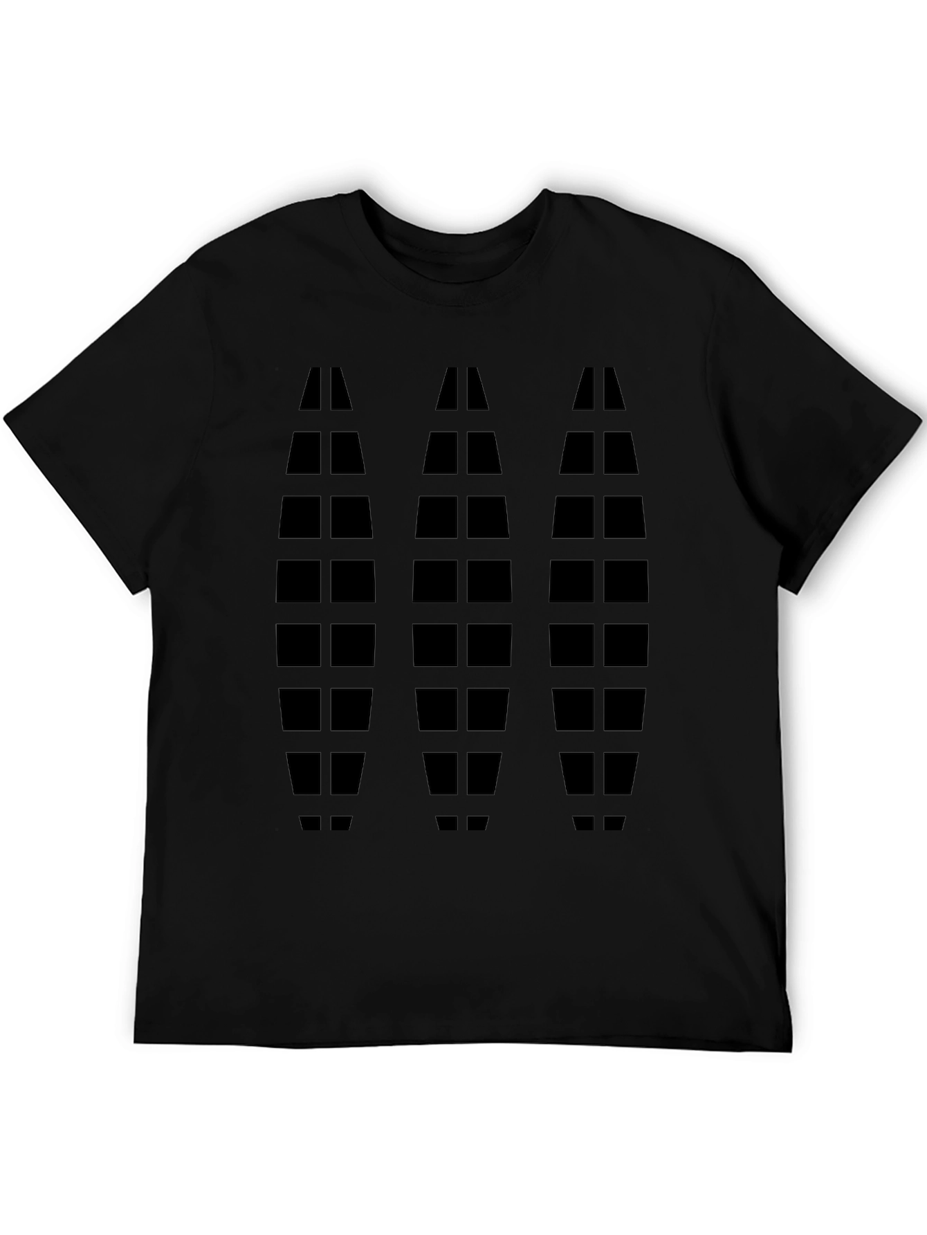 Geometric Tower Block Tee - Urban Style