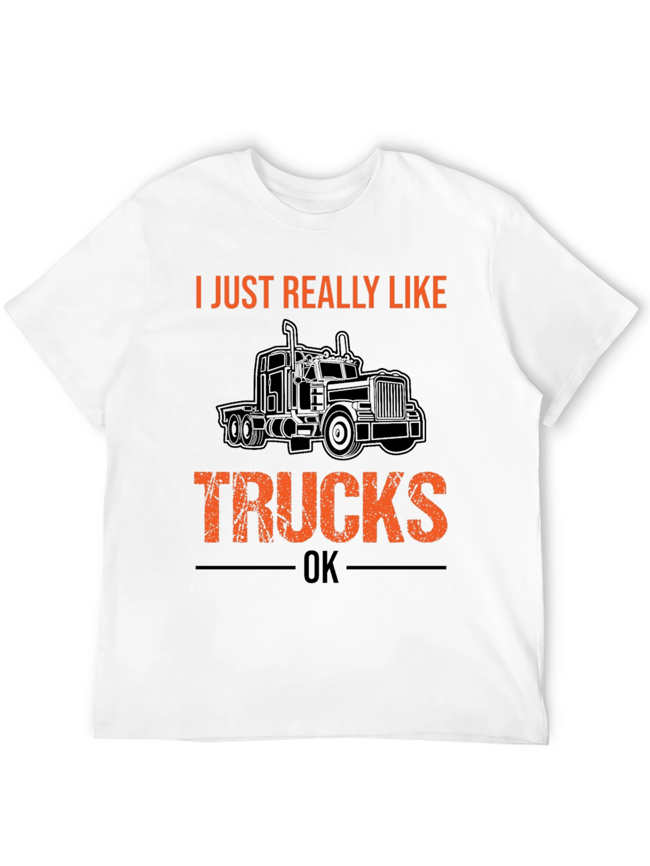 I Just Really Like Trucks Mens T-Shirt