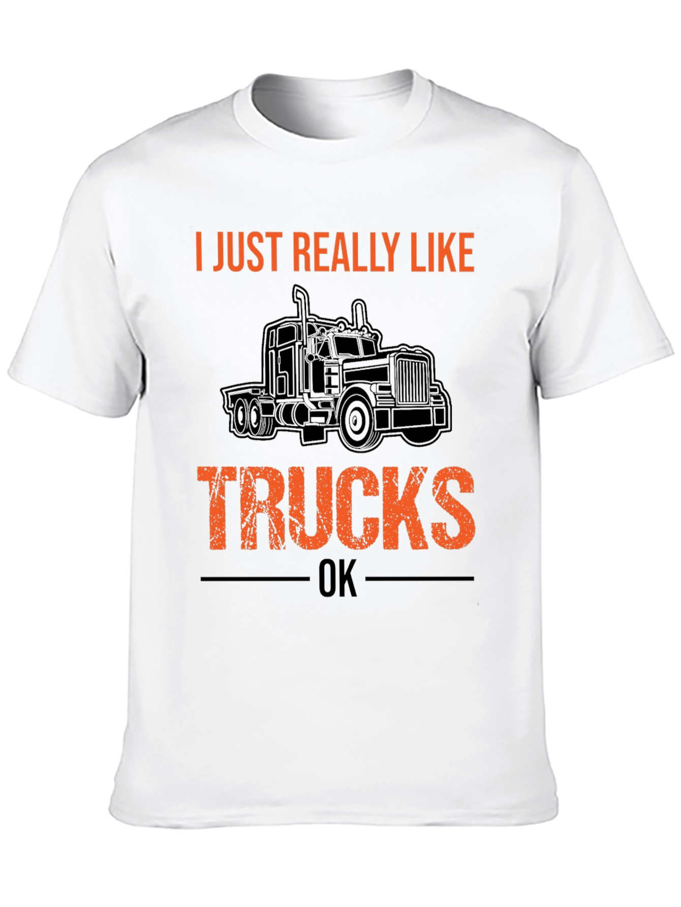 I Just Really Like Trucks Mens T-Shirt
