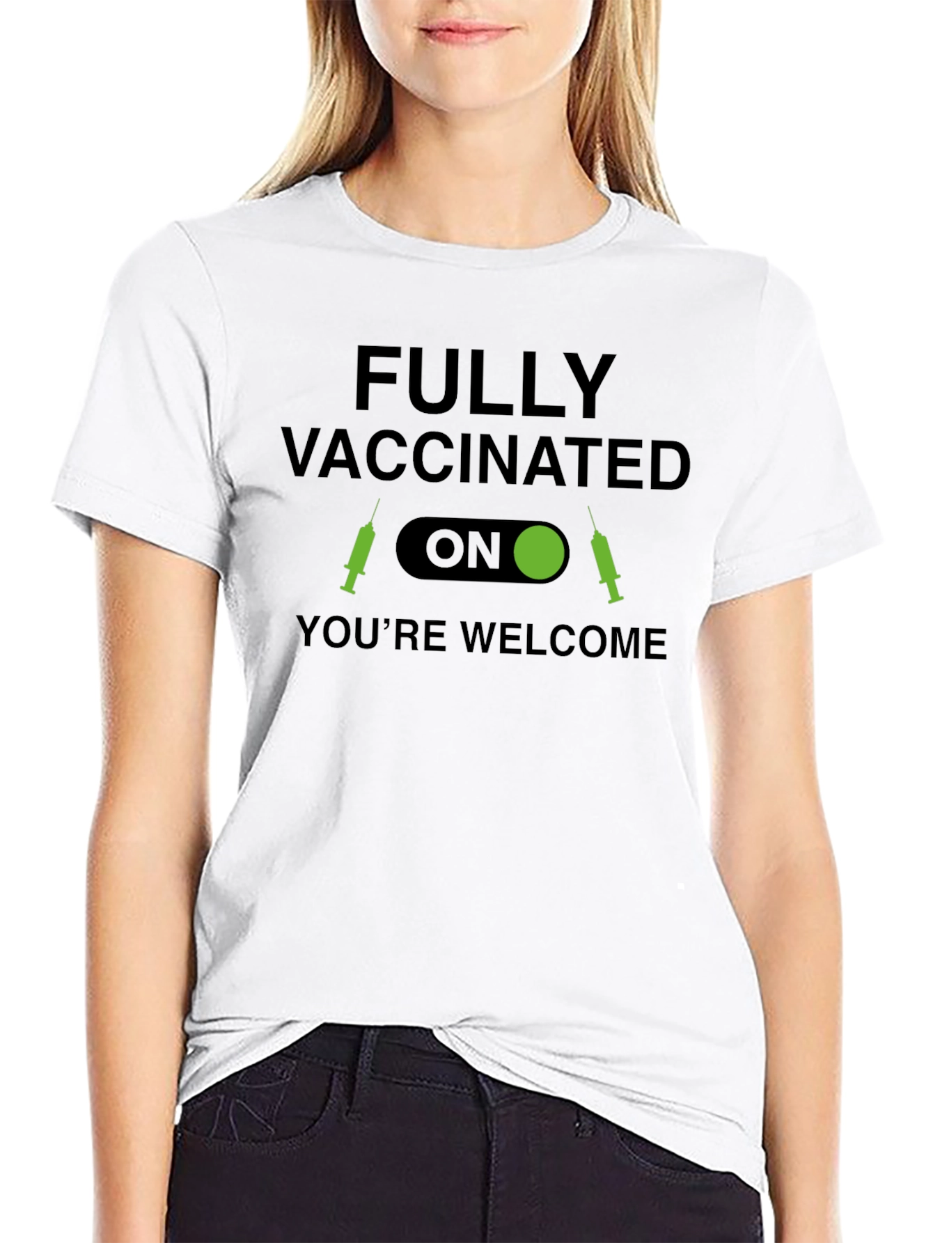 Fully Vaccinated Humor Tee