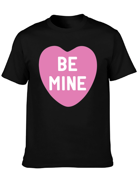 Be Mine Heart Graphic Tee - Valentines Day
