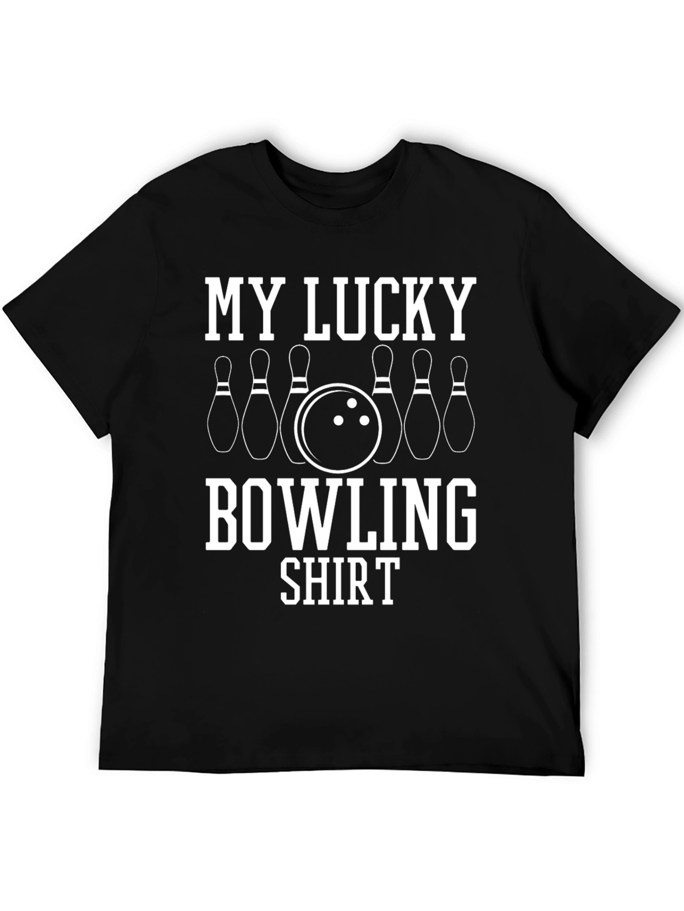My Lucky Bowling Shirt - Bowling Pins Tee