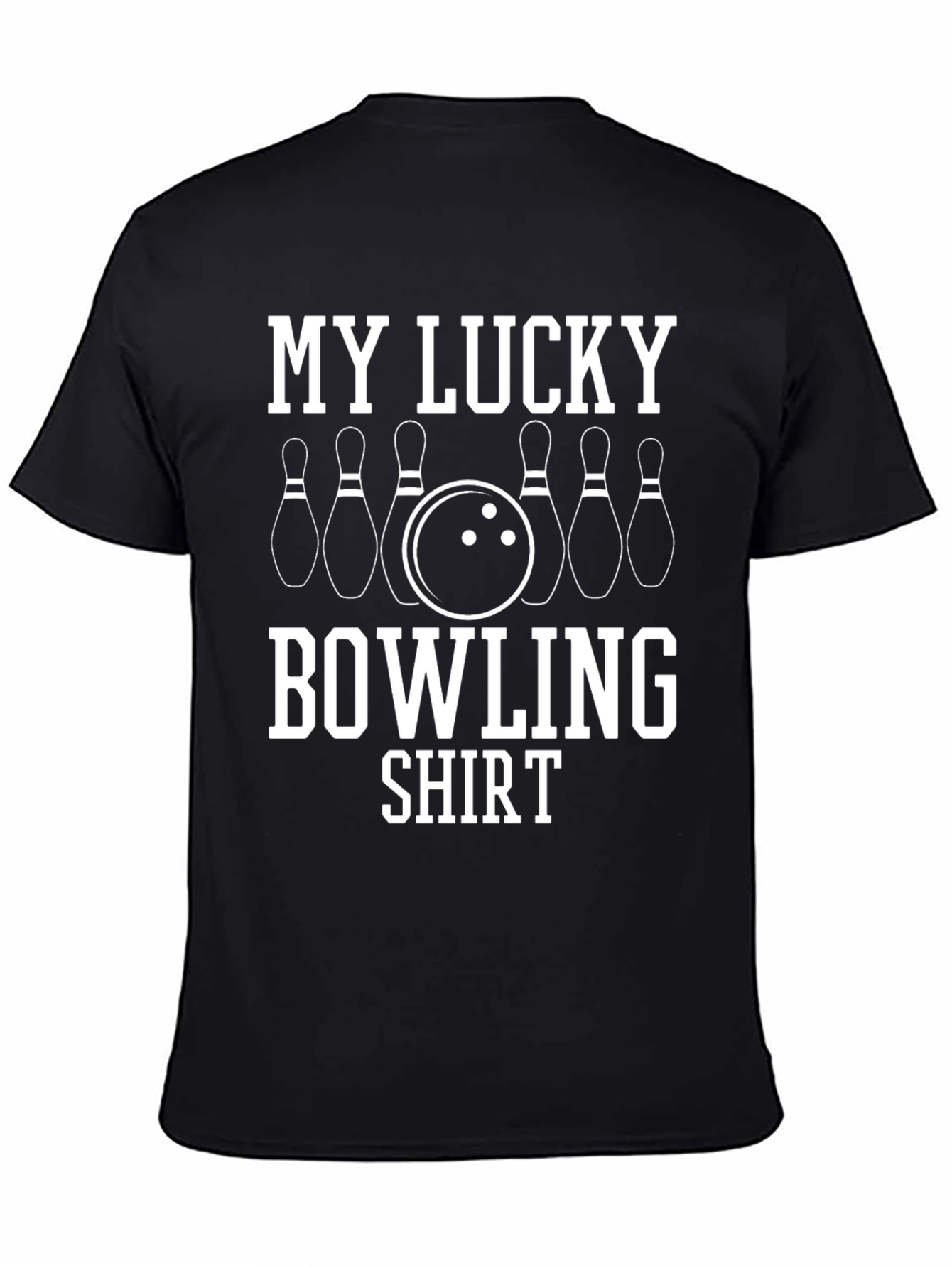 My Lucky Bowling Shirt - Bowling Pins Tee