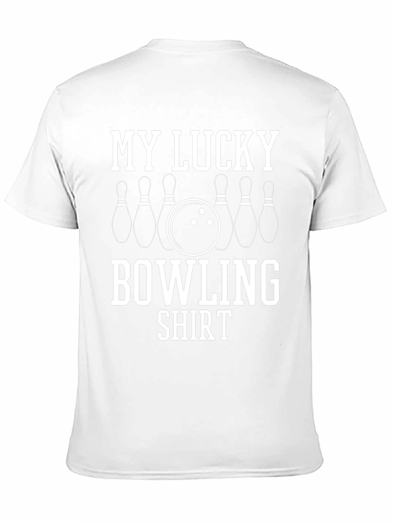 My Lucky Bowling Shirt - Bowling Pins Tee