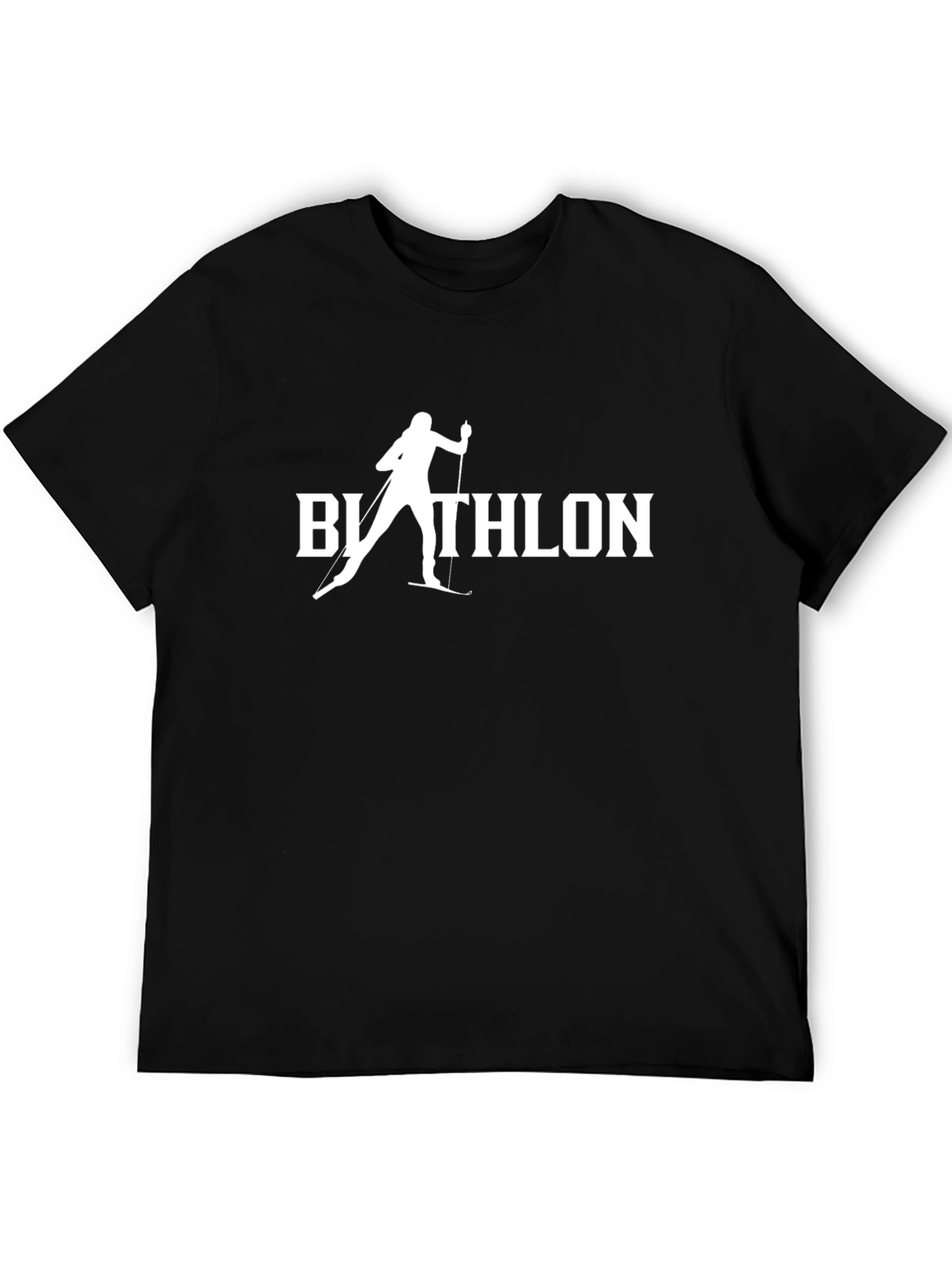 Biathlon T-Shirt Skiing Winter Sports Athlete Graphic Tee