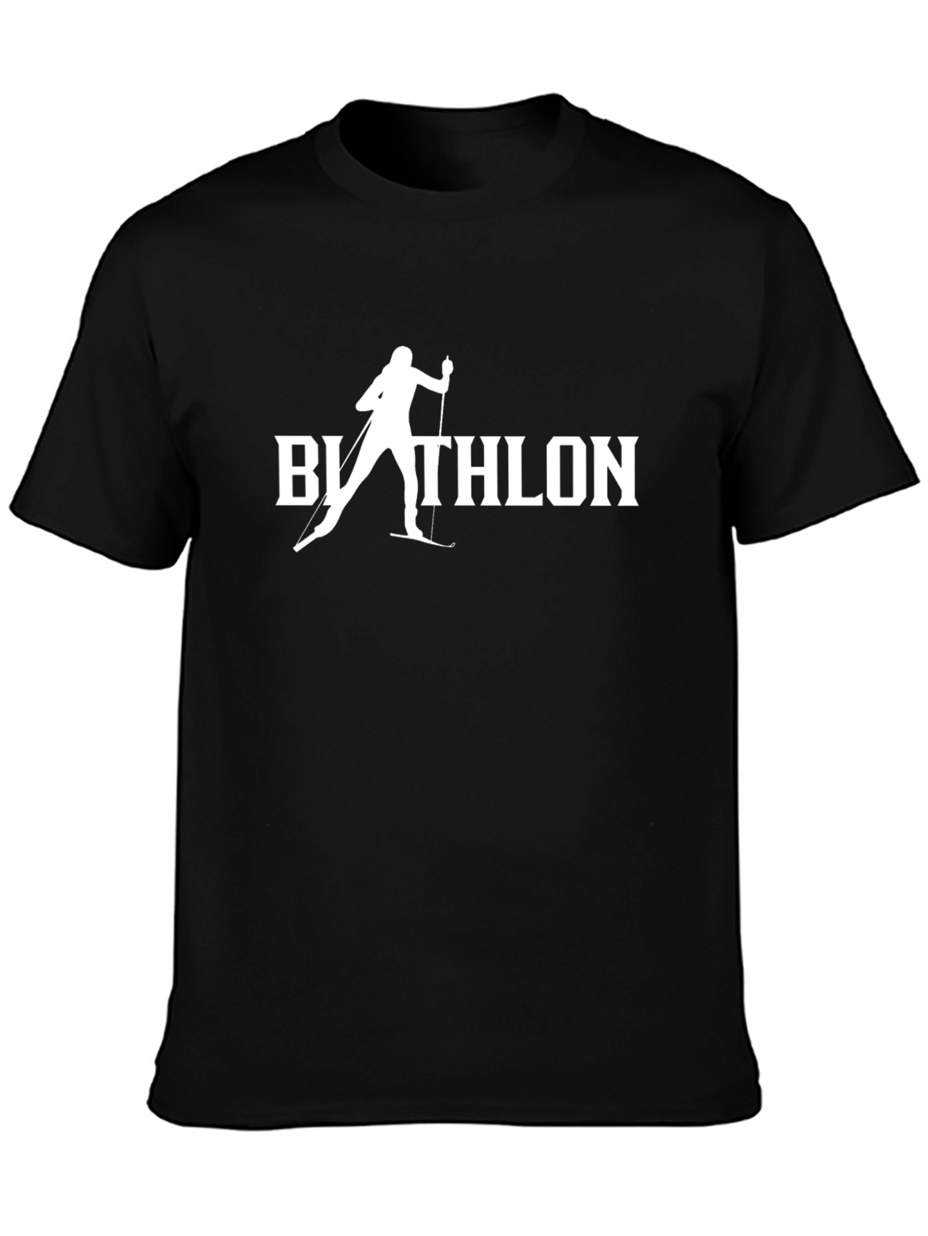 Biathlon T-Shirt Skiing Winter Sports Athlete Graphic Tee