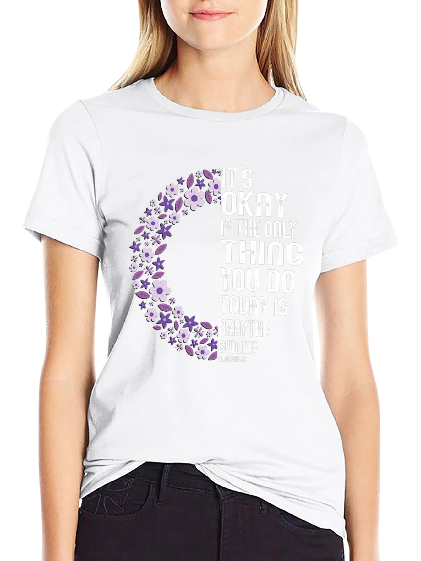 Its Okay T-Shirt - Suicide Awareness