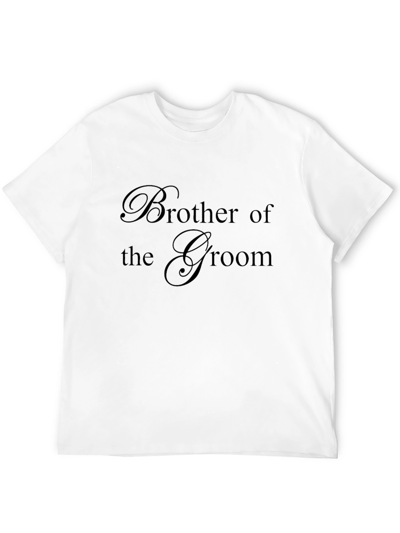 Brother of the Groom T-Shirt - Wedding Party Tee