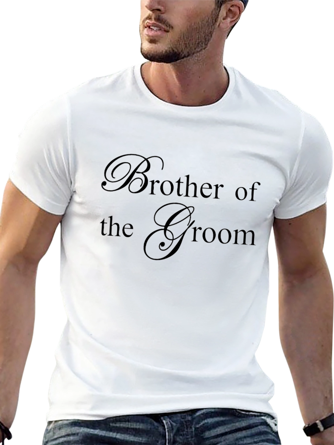 Brother of the Groom T-Shirt - Wedding Party Tee