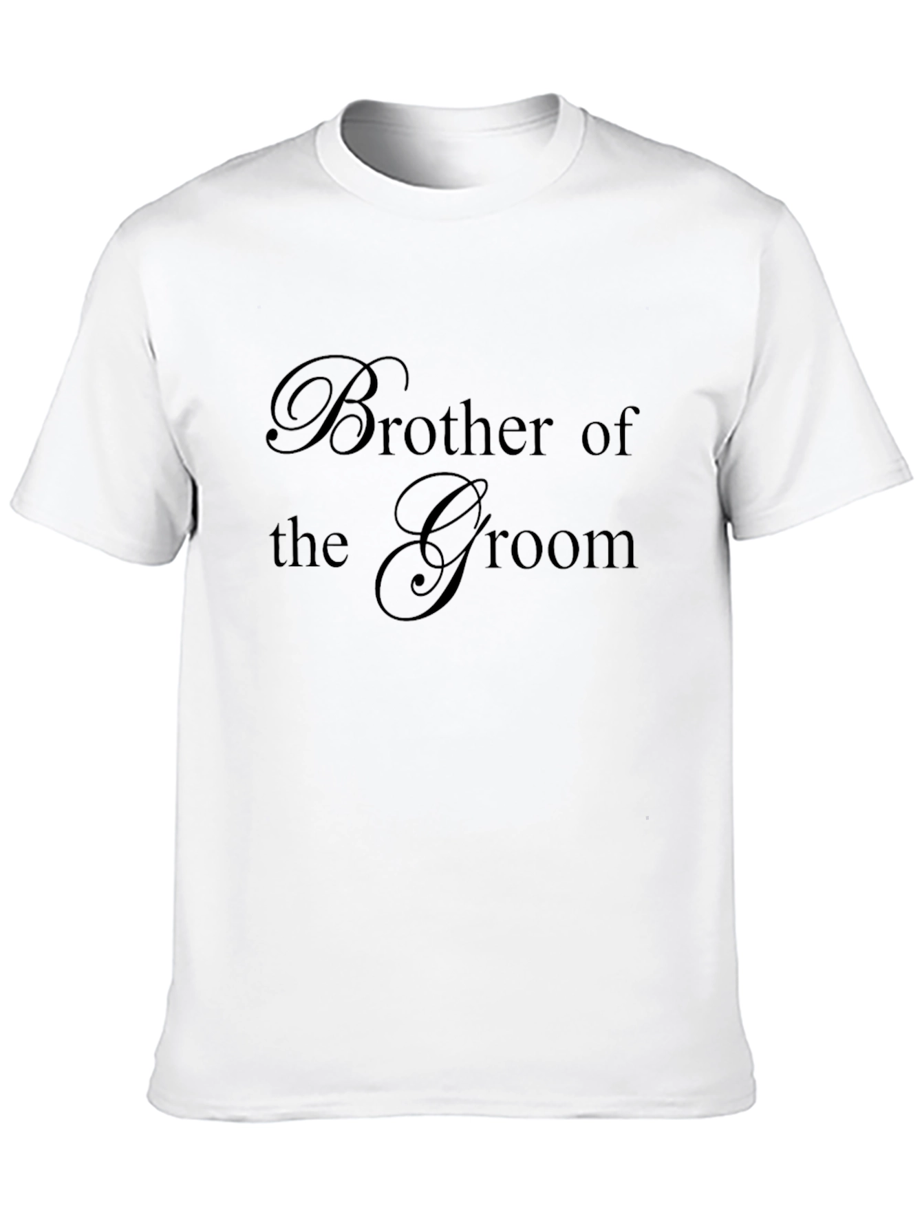 Brother of the Groom T-Shirt - Wedding Party Tee