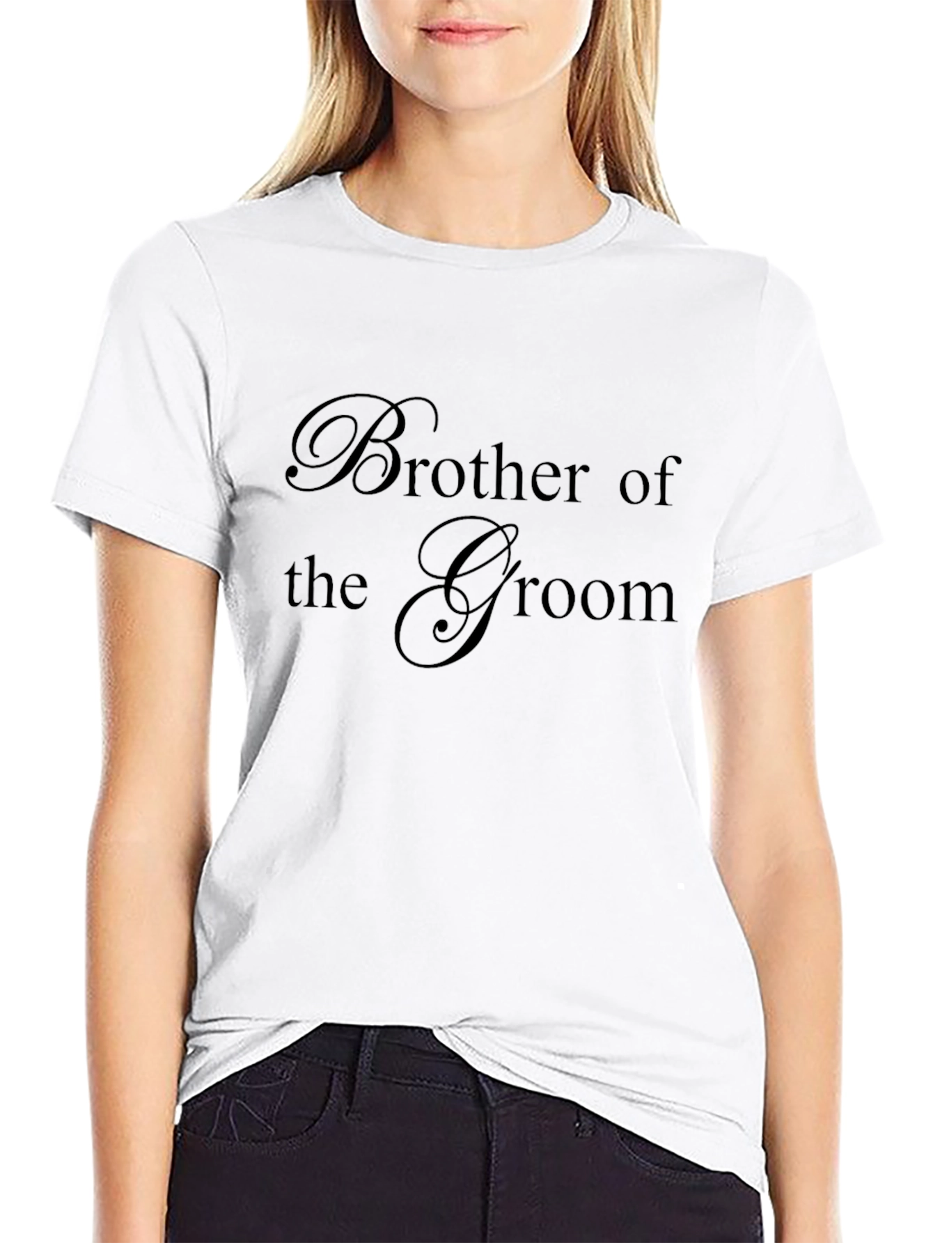 Brother of the Groom T-Shirt - Wedding Party Tee